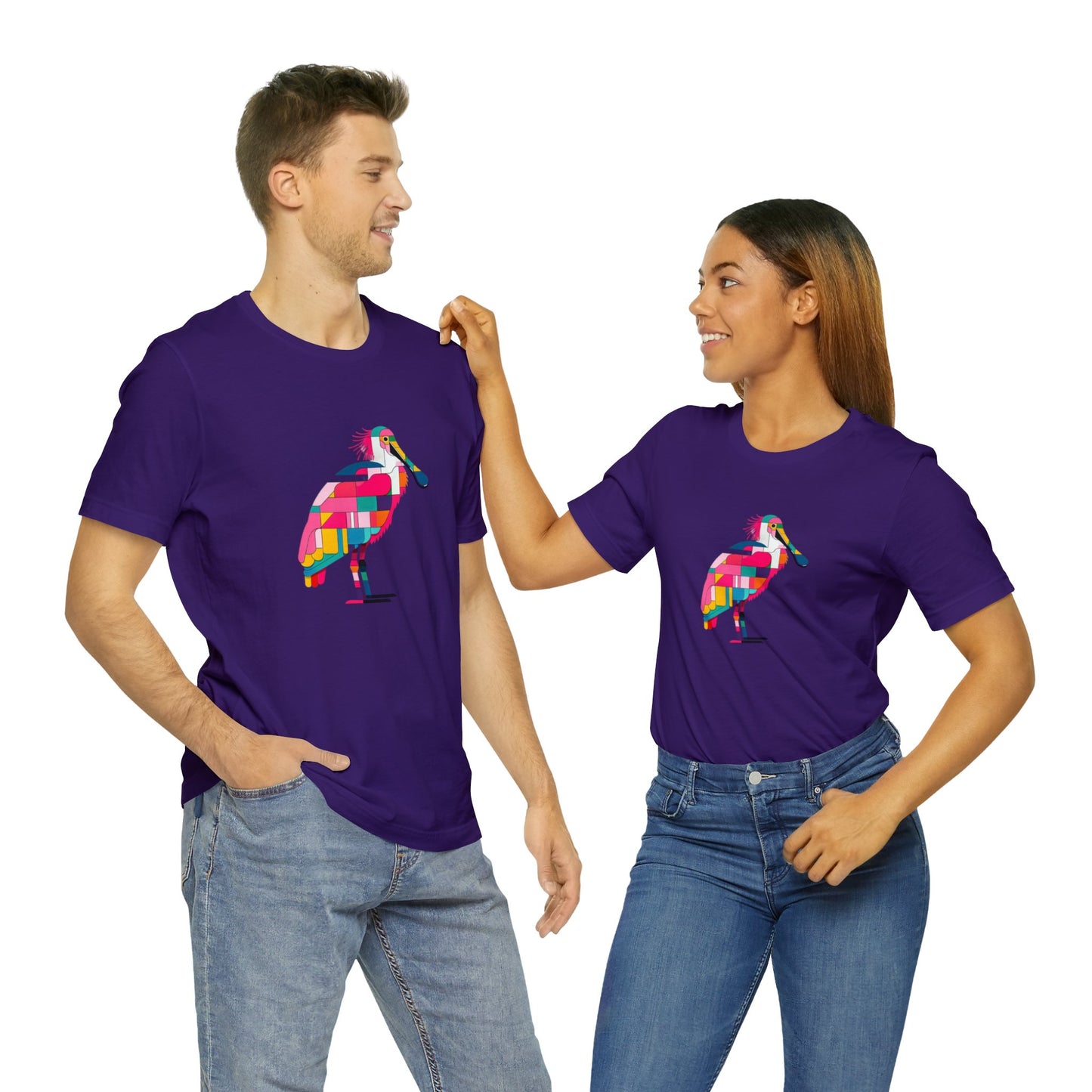 Roseate Spoonbill Jollivex - Snazzle Tee