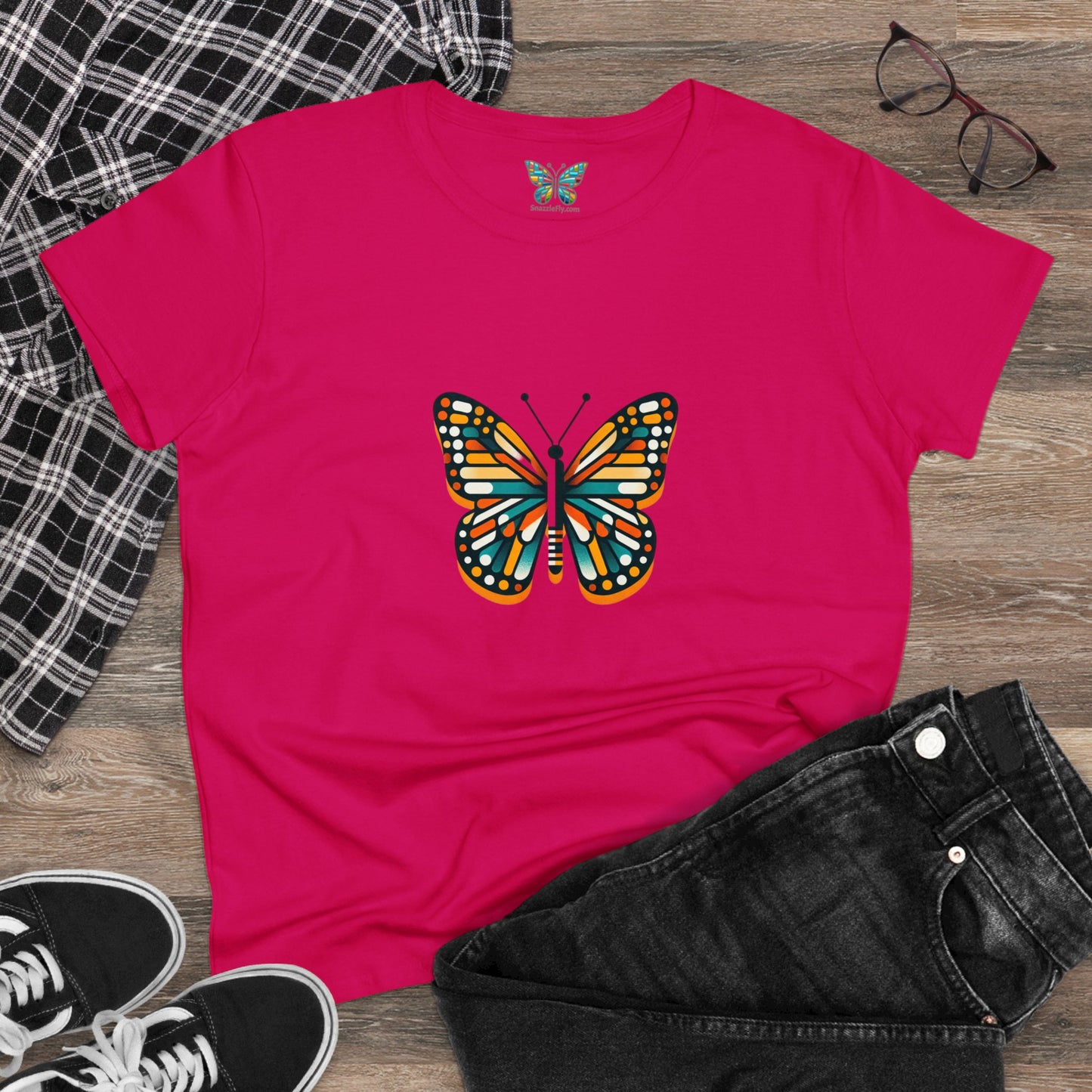 Monarch Butterfly Gleequility - Women - Snazzle Tee