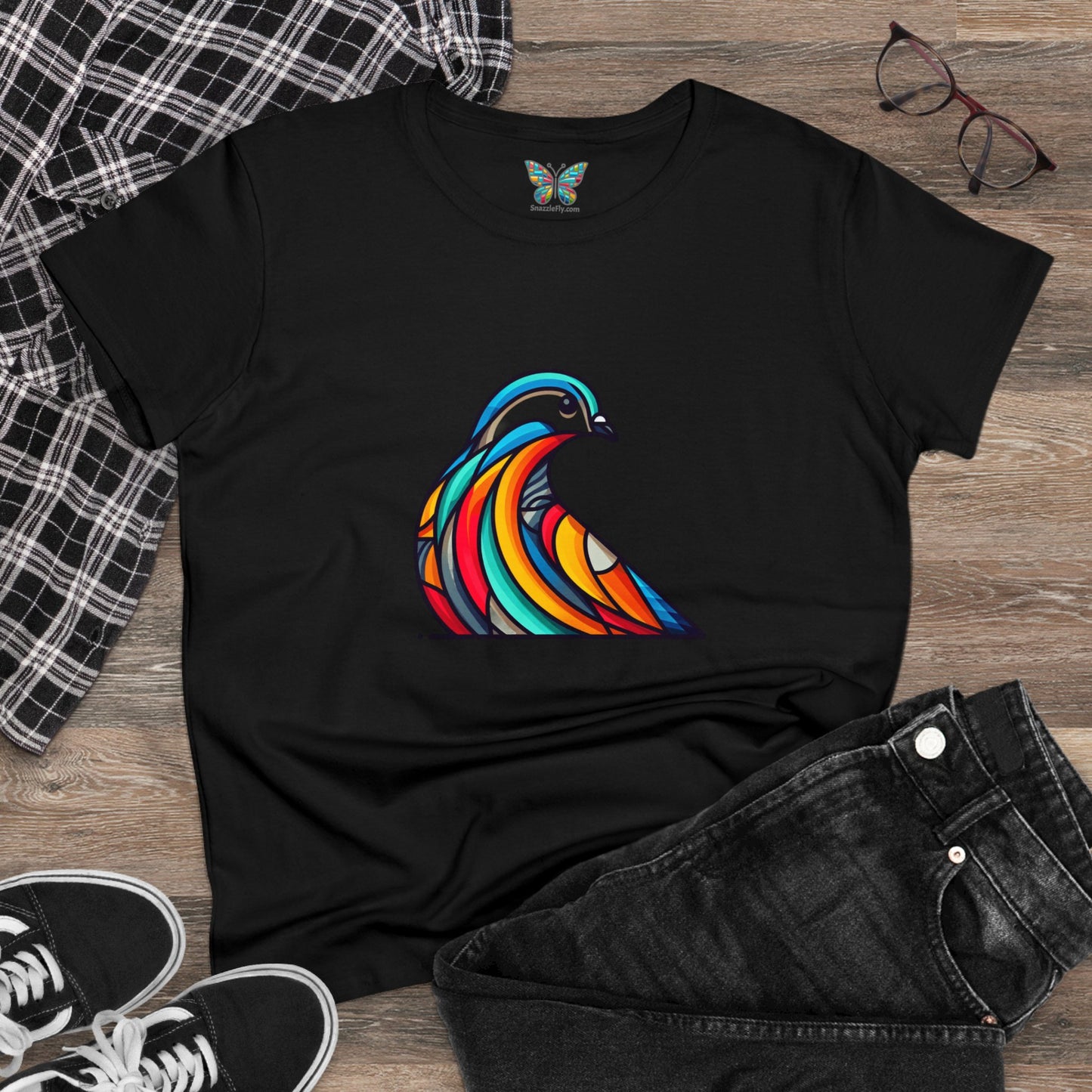 Passenger Pigeon Fluxidazzle - Women - Snazzle Tee