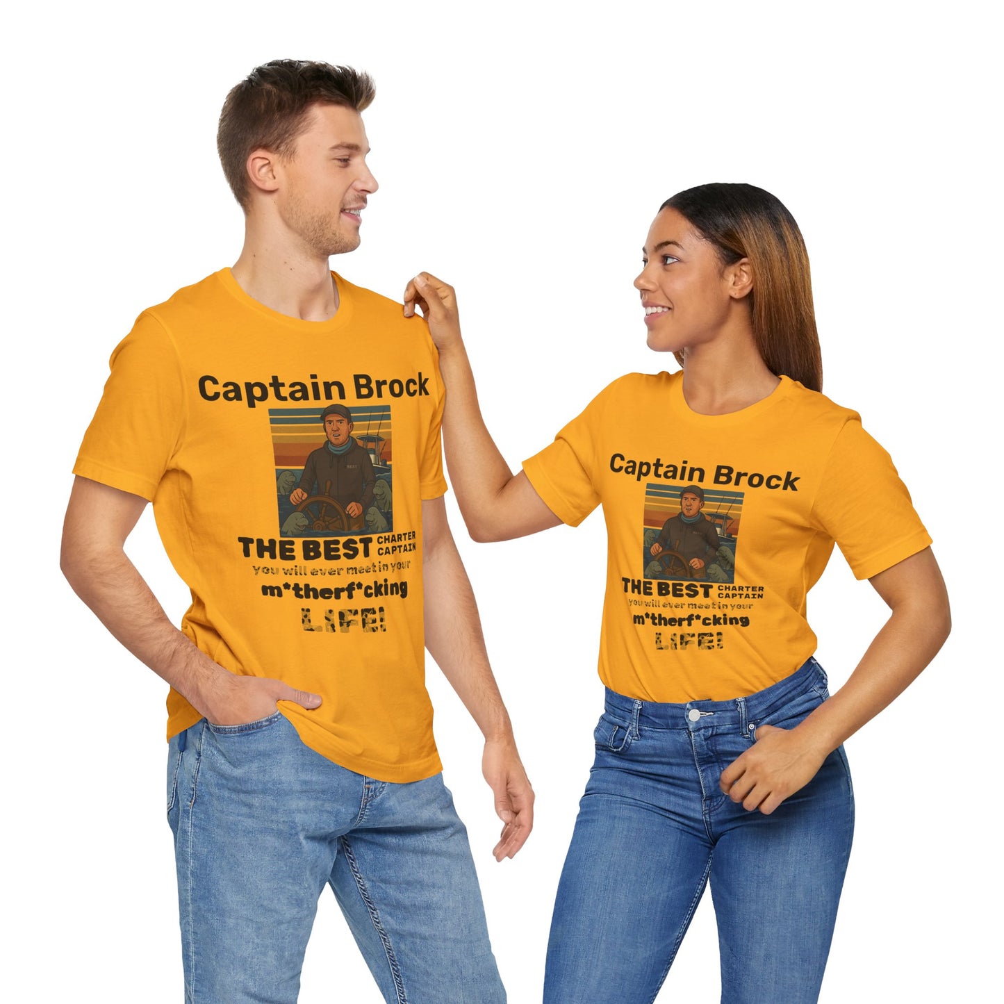 The Best Charter Captain You'll Ever Meet! - Personalizable - Snazzle Tee