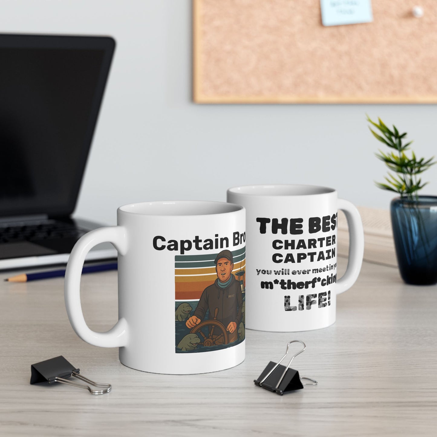 The Best Charter Captain You'll Ever Meet! - Personalizable - Snazzle Mug