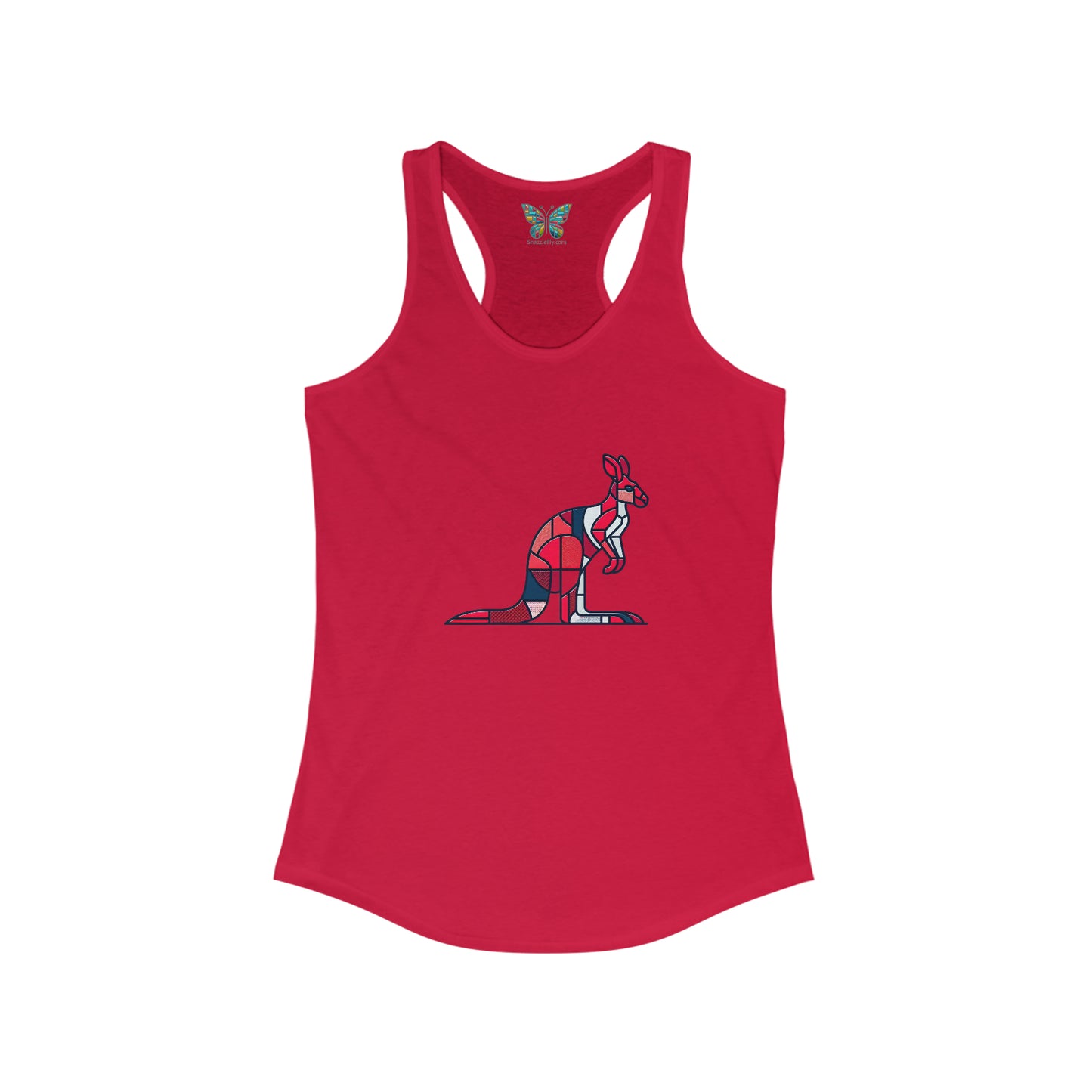 Red Kangaroo Zensweep - Women - Snazzle Tank