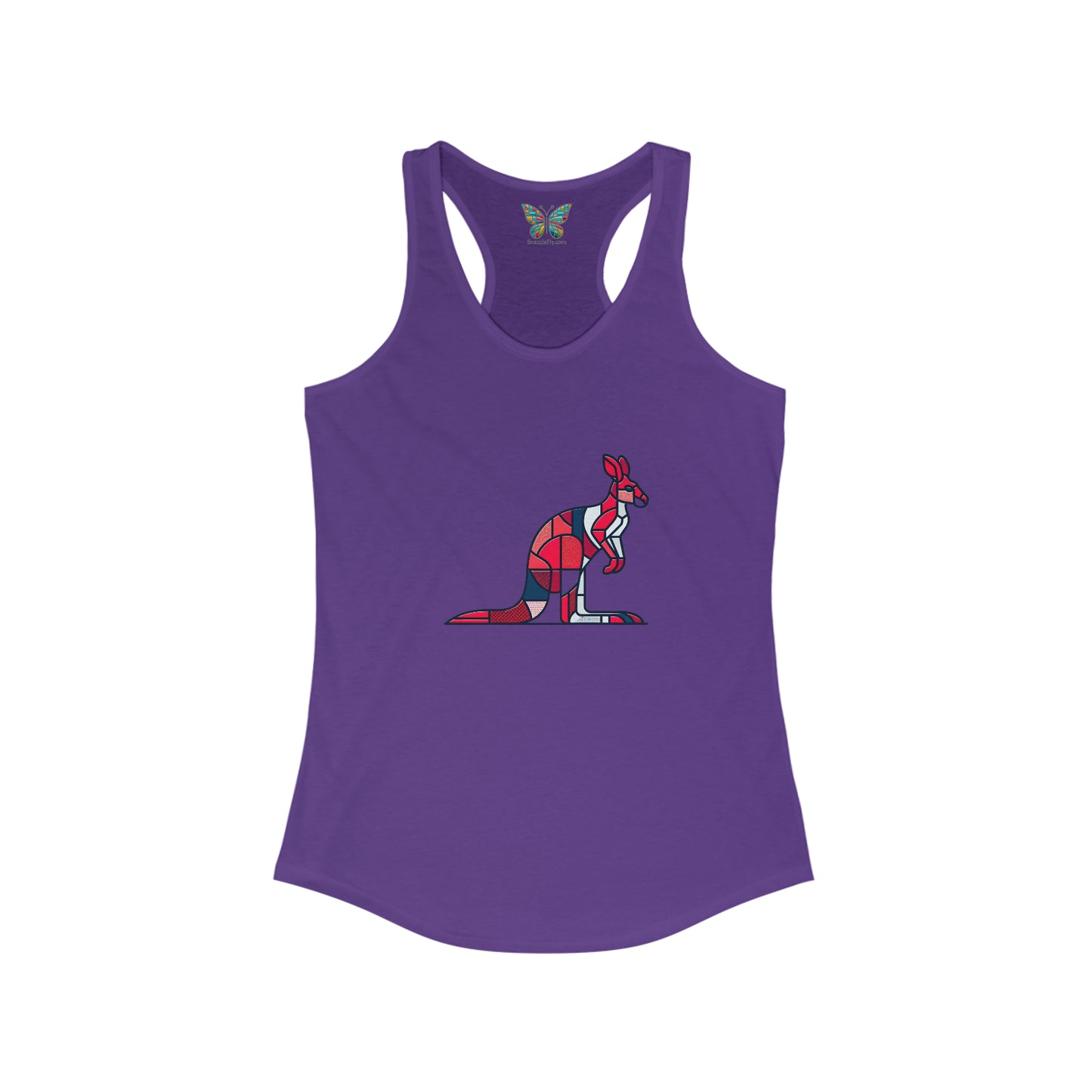 Red Kangaroo Zensweep - Women - Snazzle Tank