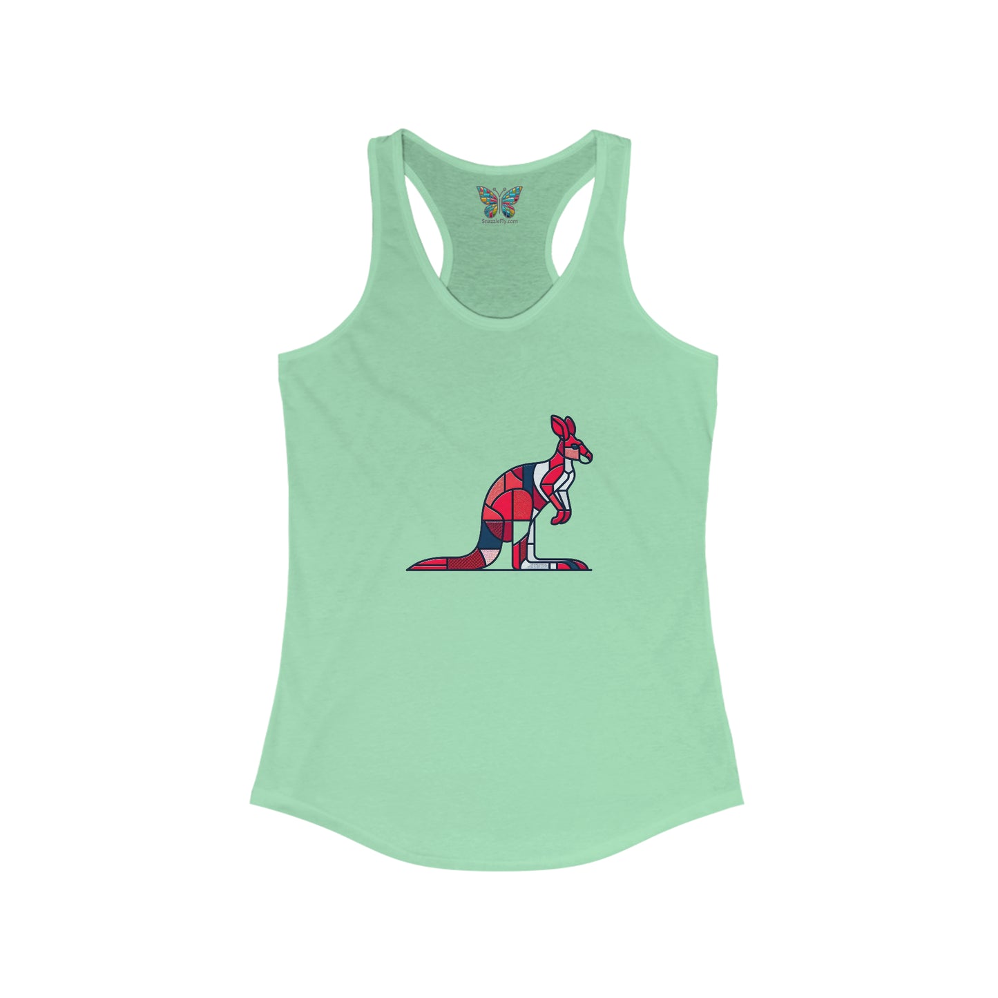 Red Kangaroo Zensweep - Women - Snazzle Tank