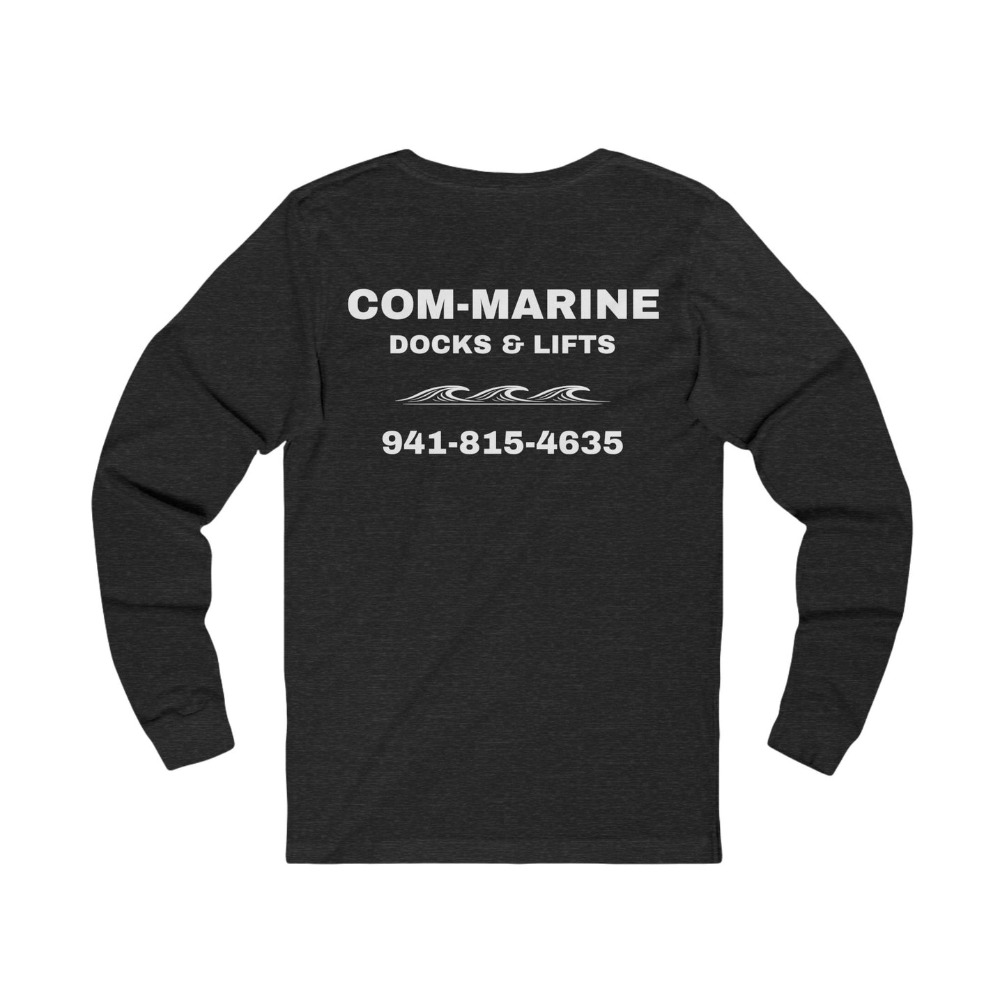 COM-MARINE - Long Sleeve - Snazzle Tee