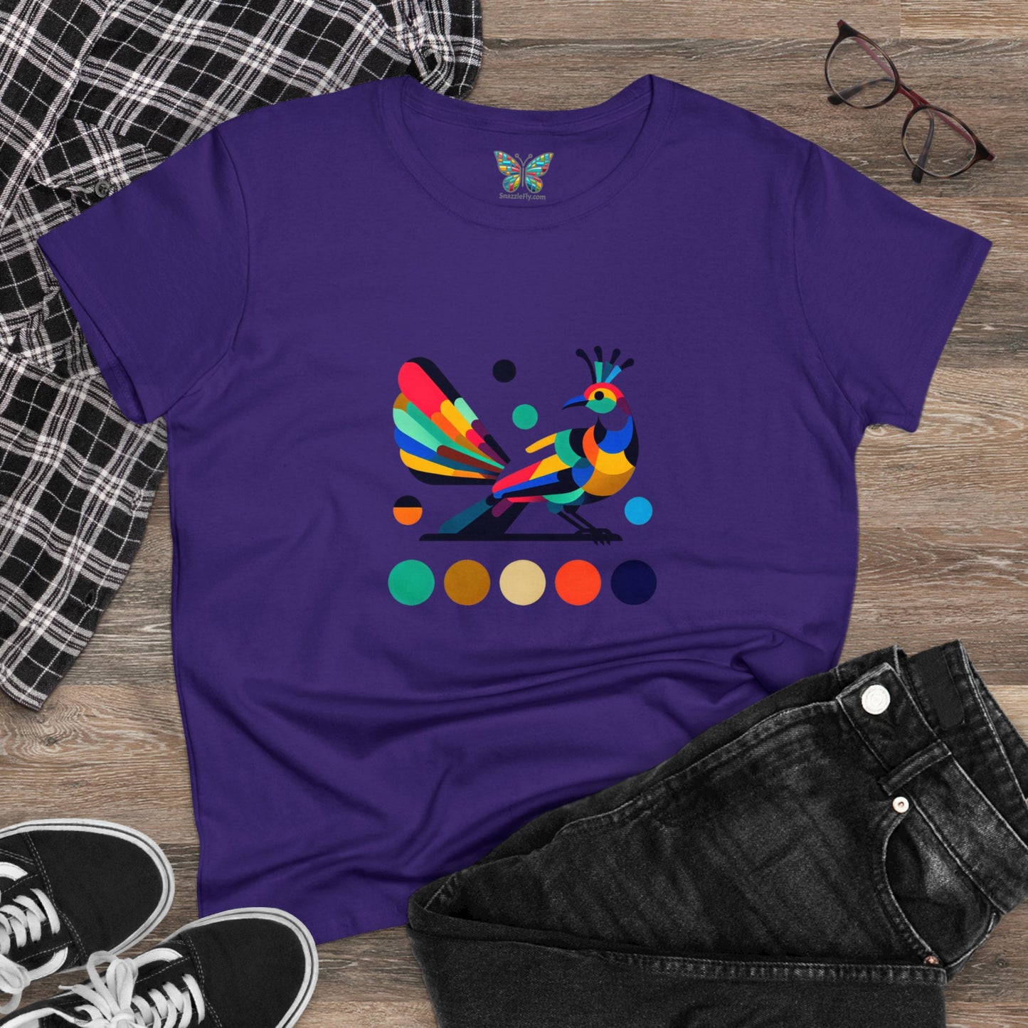 Lyrebird Minglevence - Women - Snazzle Tee