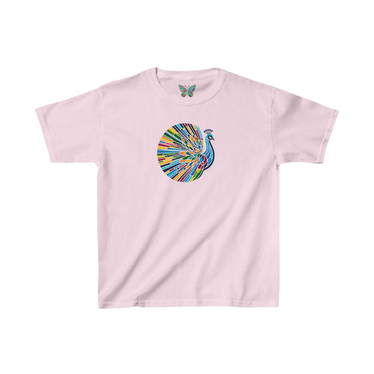 Peacock Blissment - Youth - Snazzle Tee