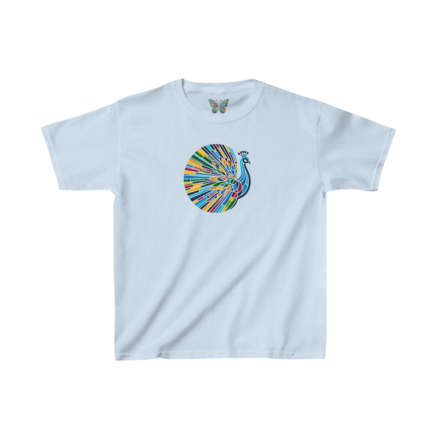 Peacock Blissment - Youth - Snazzle Tee