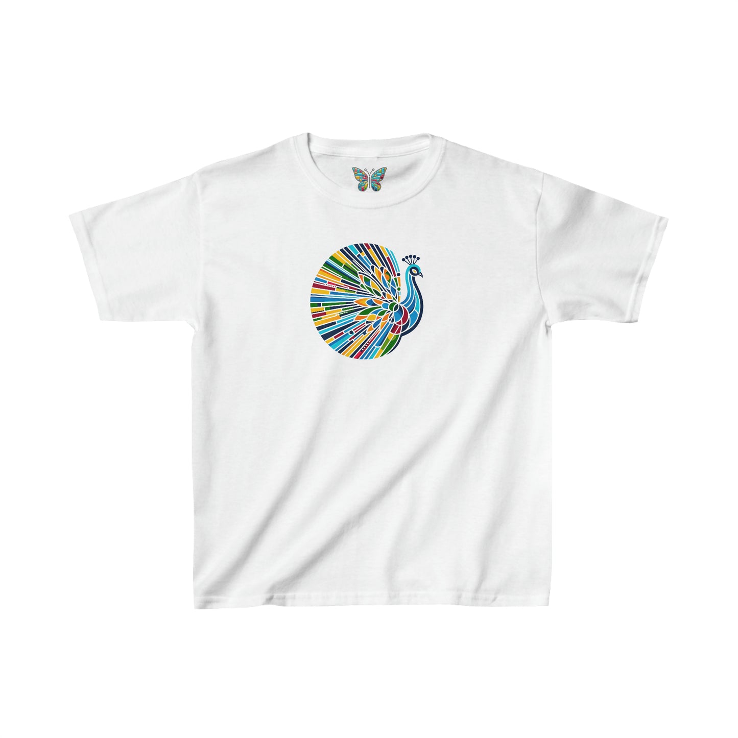 Peacock Blissment - Youth - Snazzle Tee
