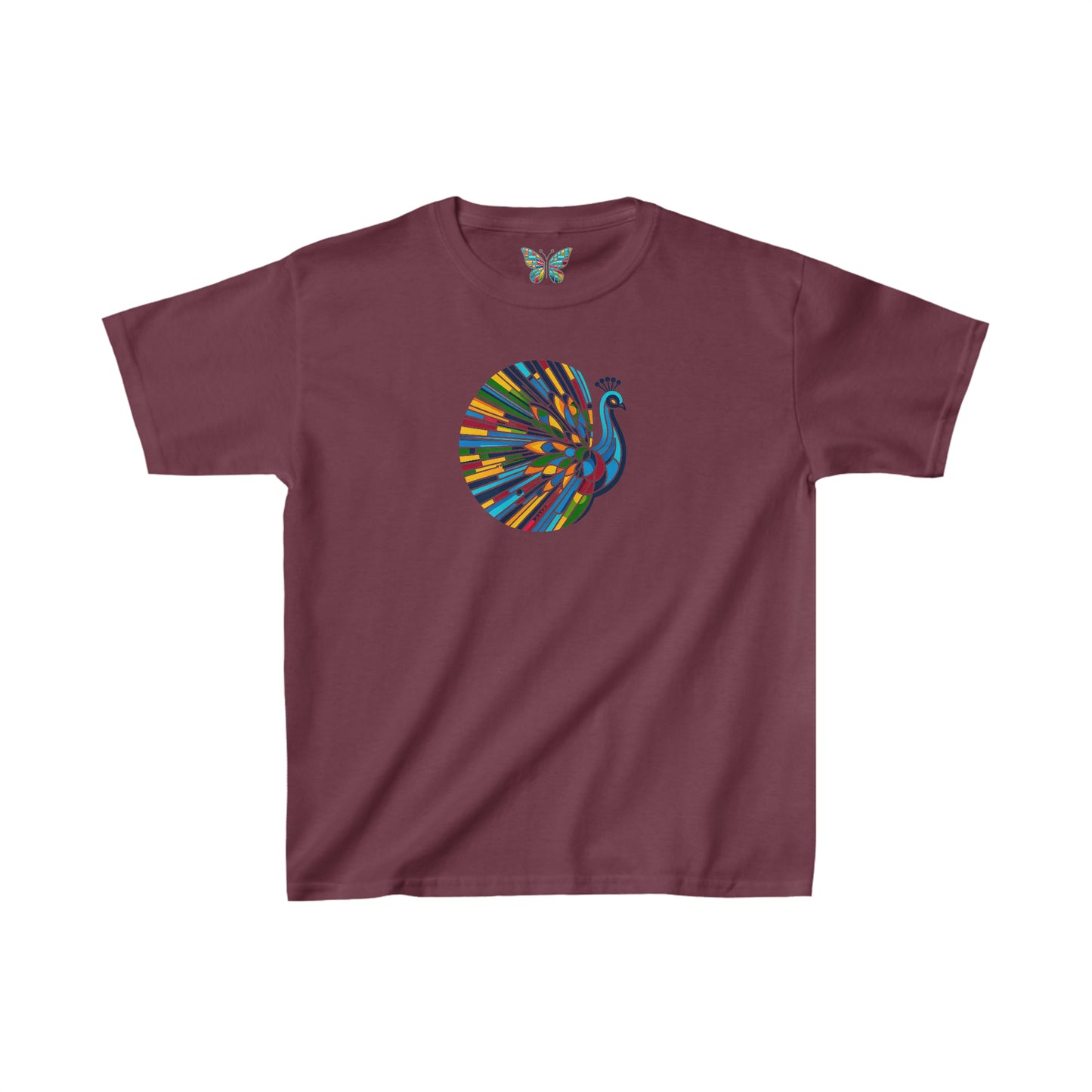 Peacock Blissment - Youth - Snazzle Tee