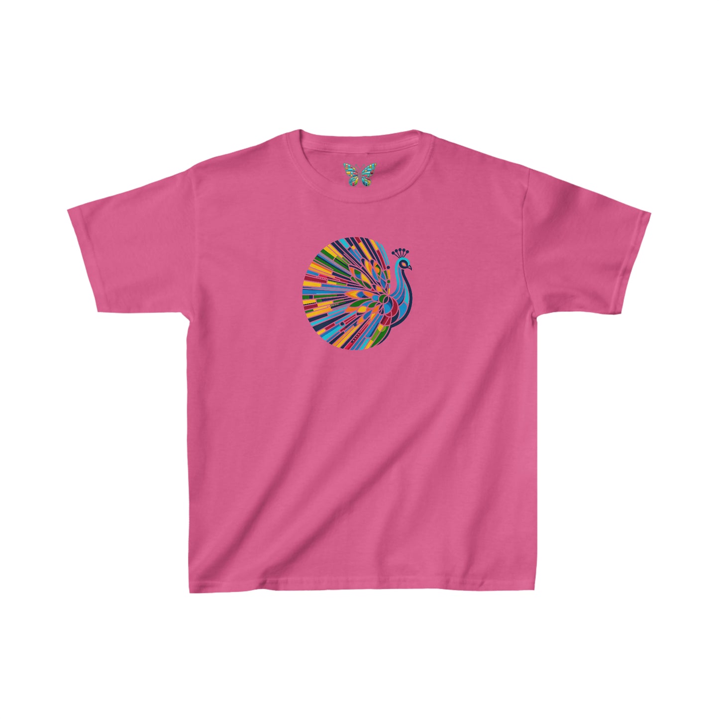 Peacock Blissment - Youth - Snazzle Tee