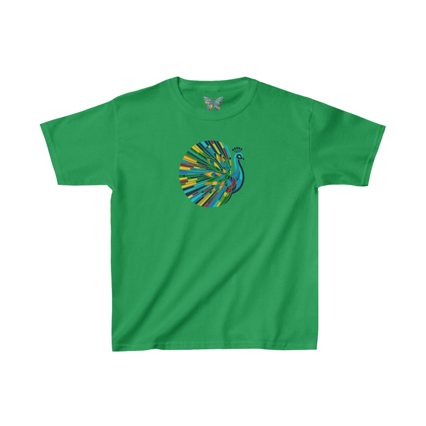 Peacock Blissment - Youth - Snazzle Tee