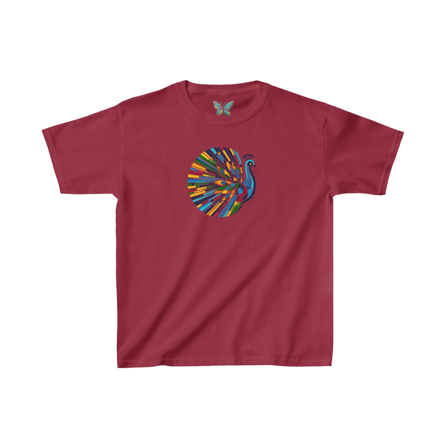 Peacock Blissment - Youth - Snazzle Tee