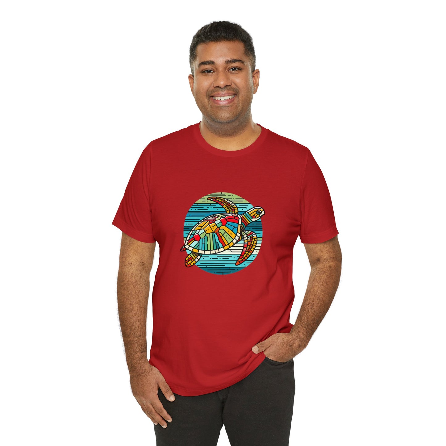 Loggerhead Sea Turtle Kaleidofeel - Snazzle Tee