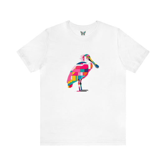 Roseate Spoonbill Jollivex - Snazzle Tee