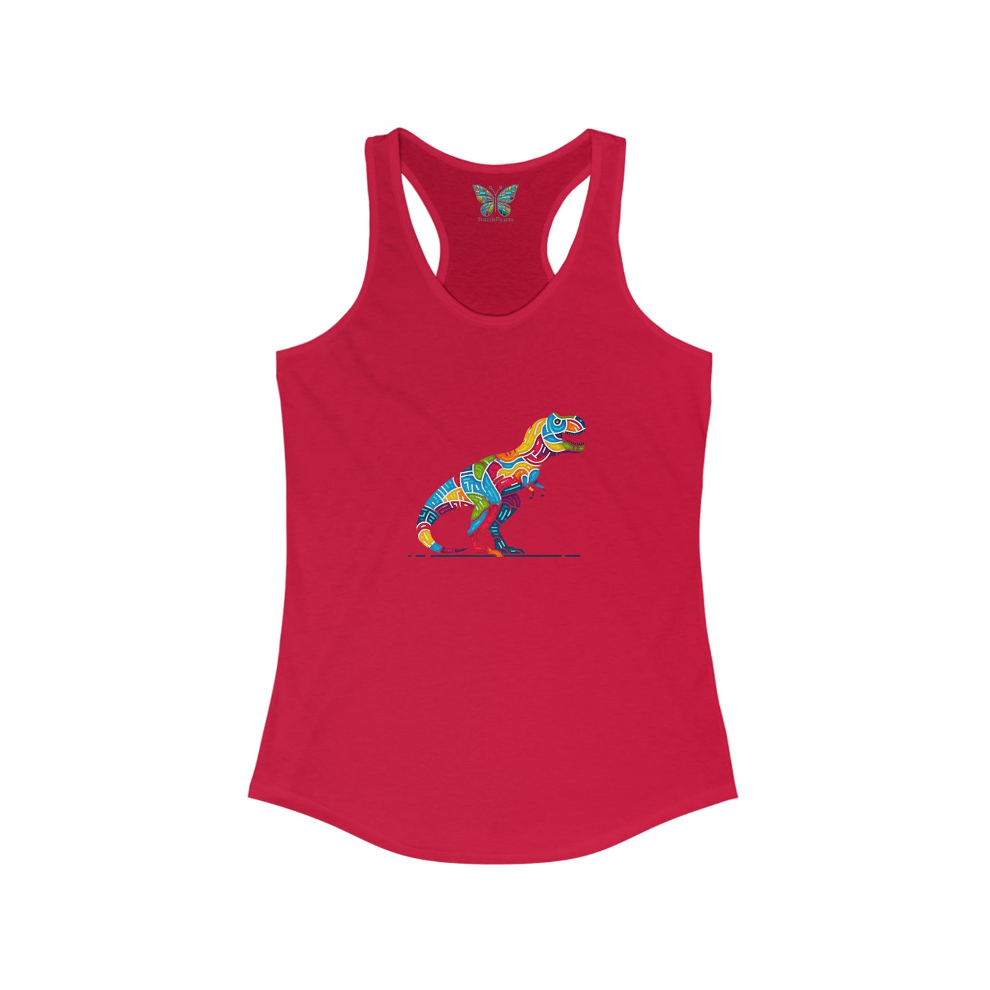 Tyrannosaurus Rex Jovifern - Women - Snazzle Tank