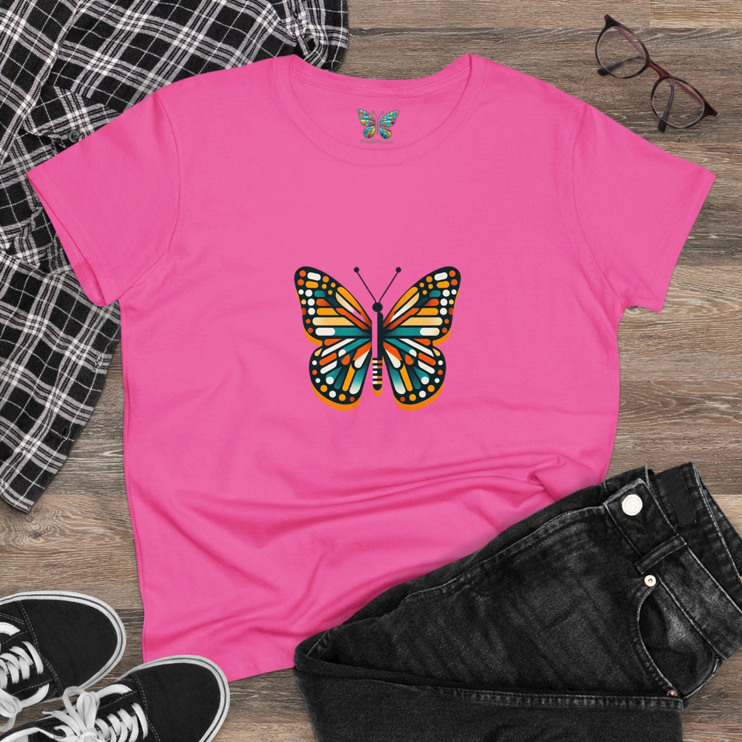 Monarch Butterfly Gleequility - Women - Snazzle Tee