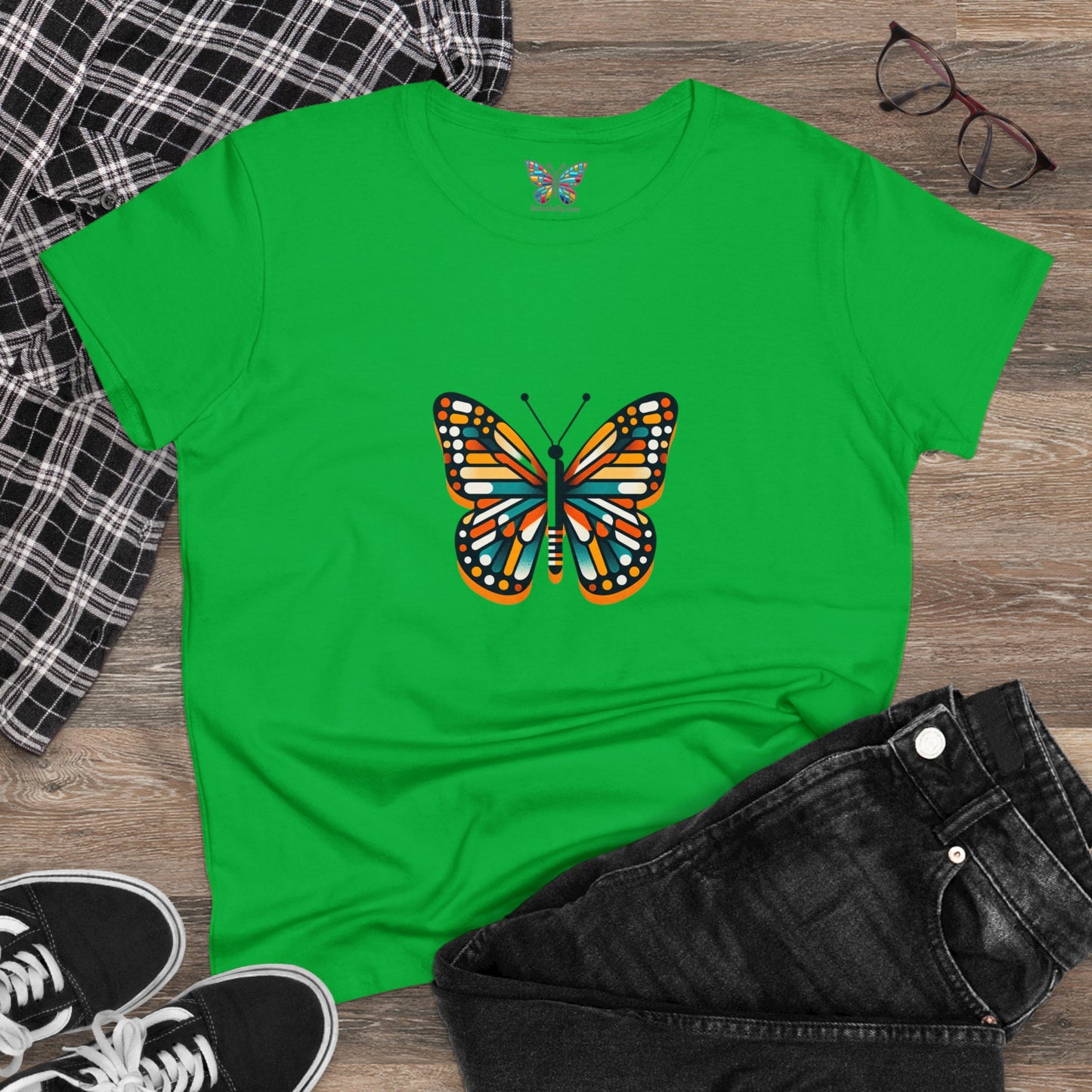 Monarch Butterfly Gleequility - Women - Snazzle Tee