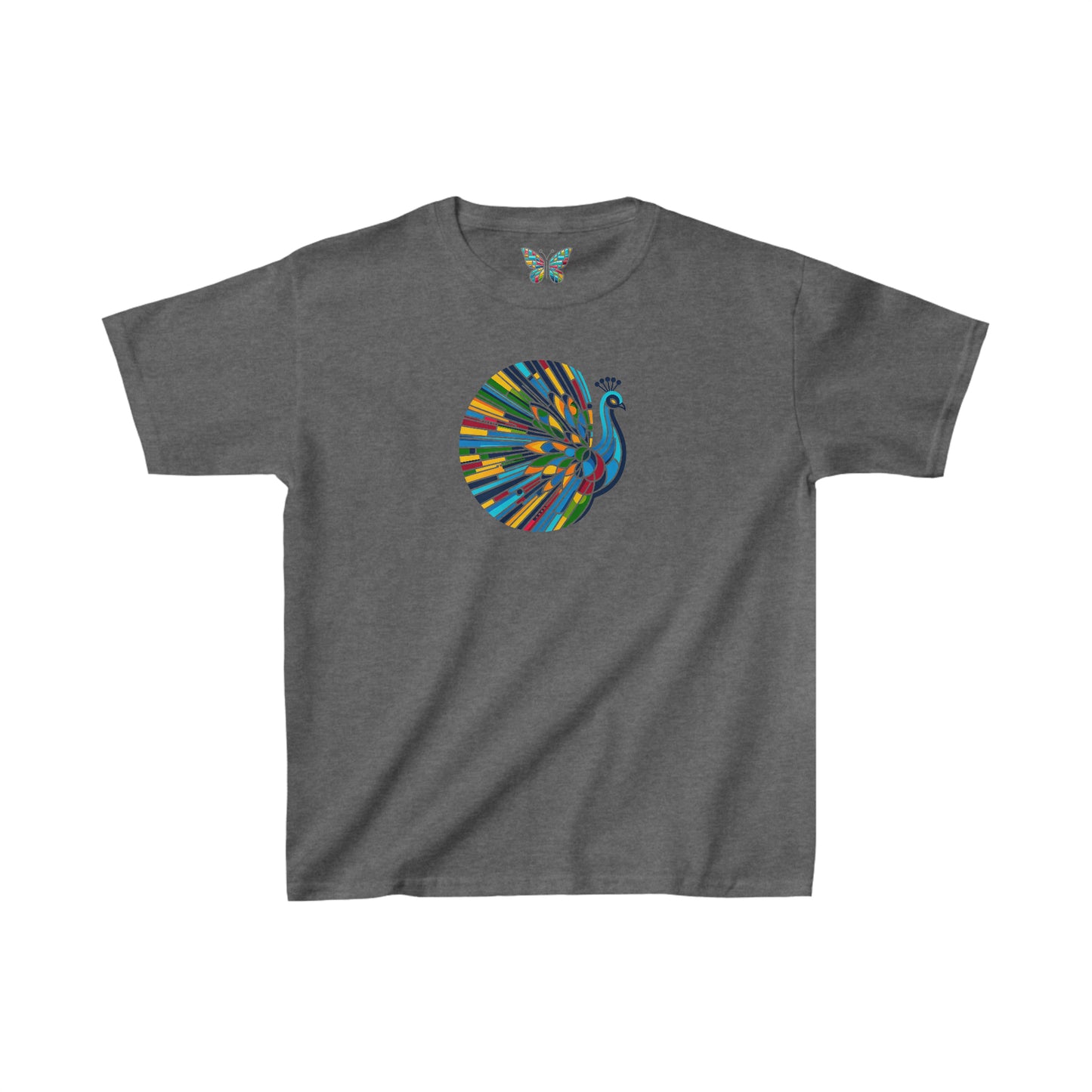 Peacock Blissment - Youth - Snazzle Tee