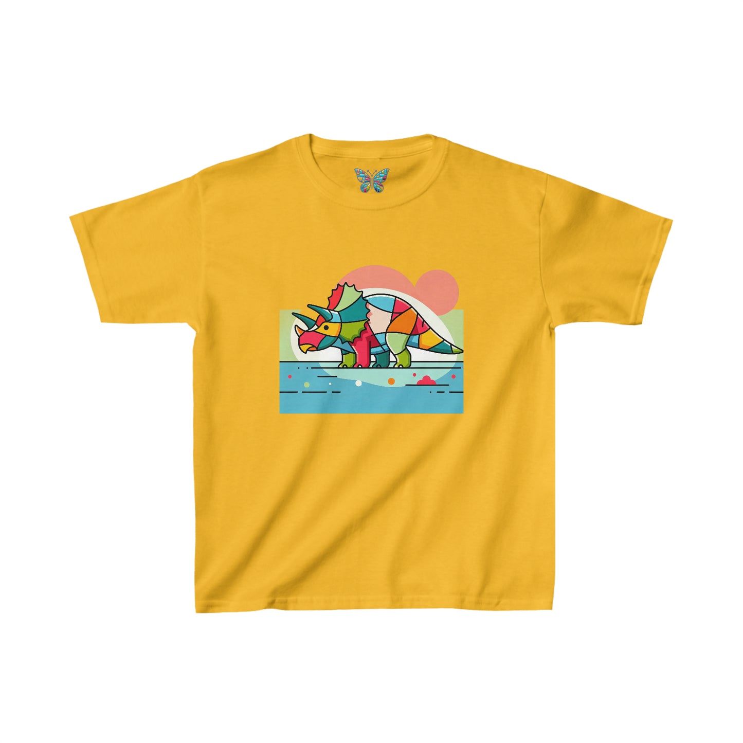 Triceratops Blithoria - Youth - Snazzle Tee