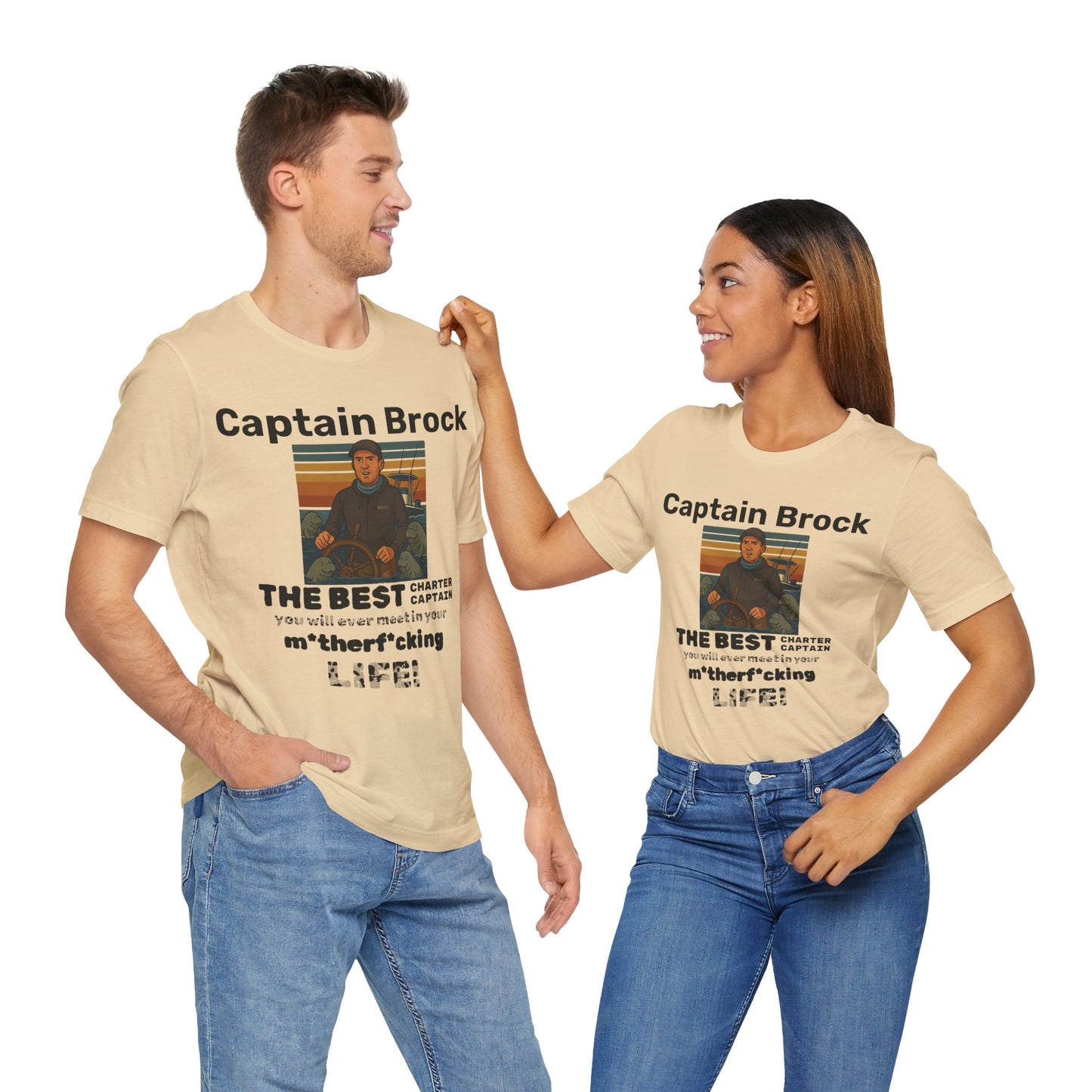 The Best Charter Captain You'll Ever Meet! - Personalizable - Snazzle Tee