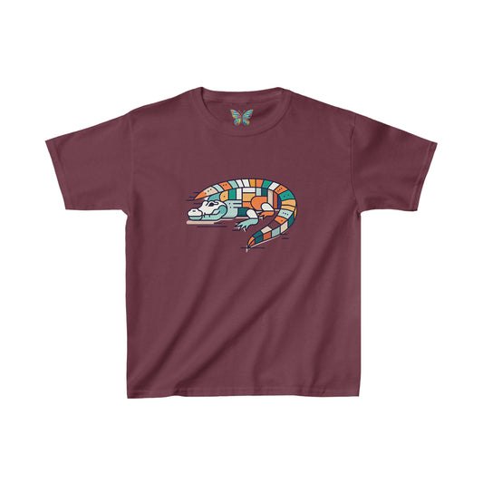 Saltwater Crocodile Blissyectic - Youth - Snazzle Tee
