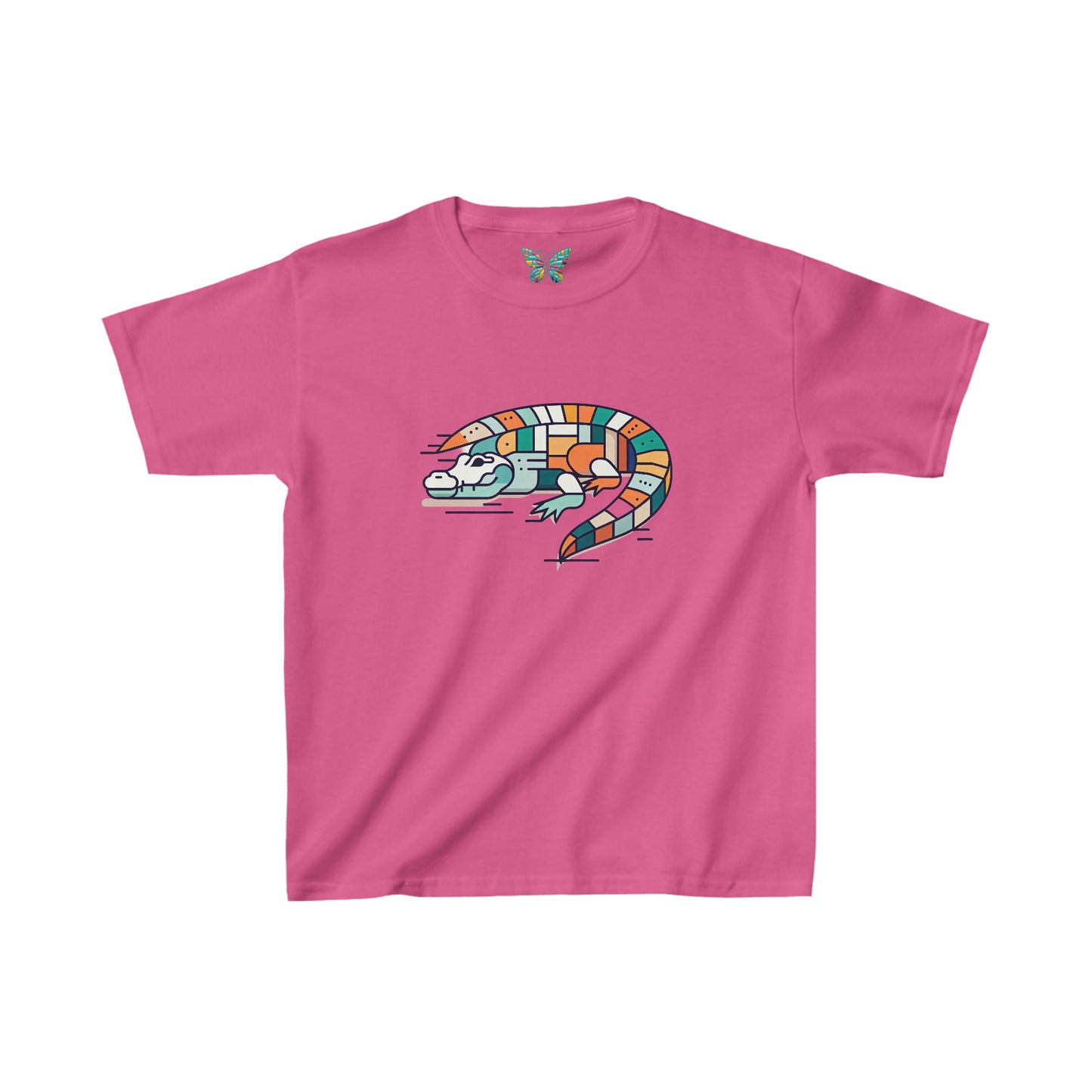 Saltwater Crocodile Blissyectic - Youth - Snazzle Tee