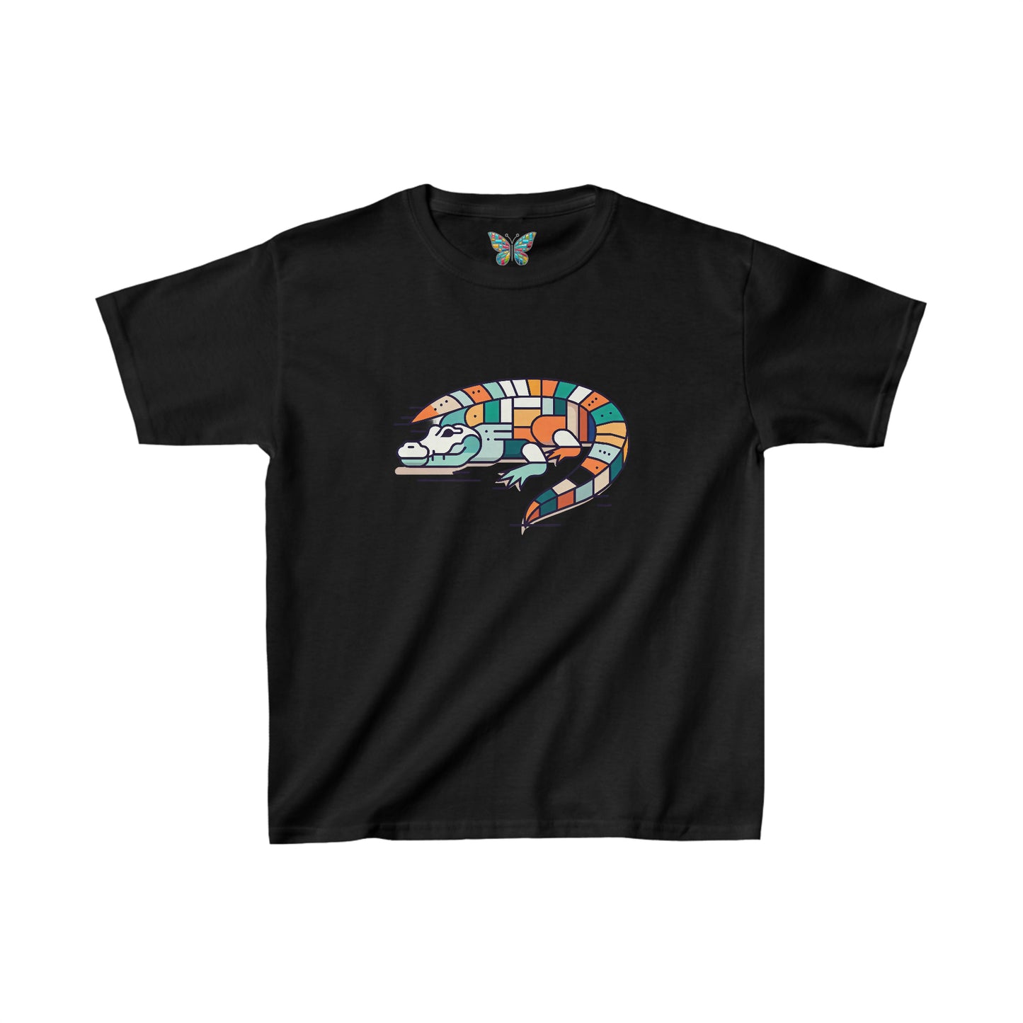 Saltwater Crocodile Blissyectic - Youth - Snazzle Tee