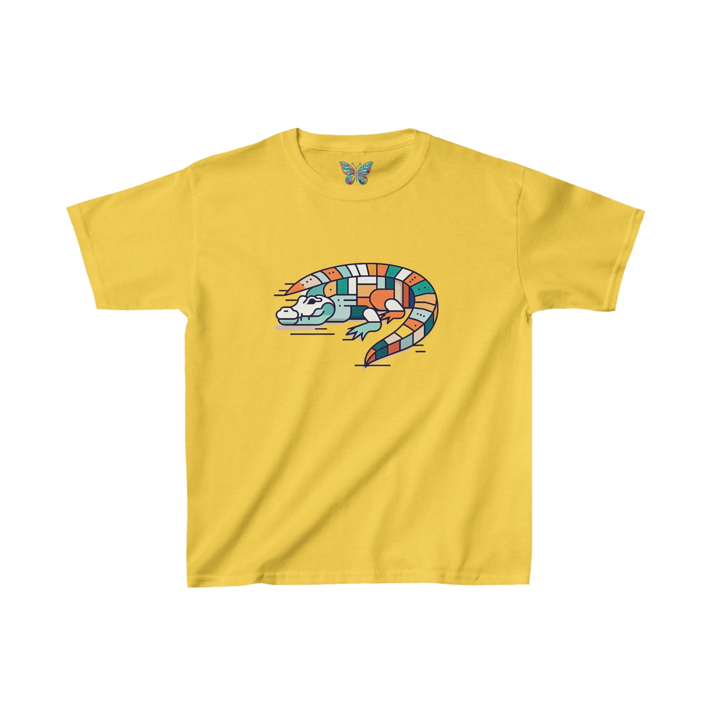 Saltwater Crocodile Blissyectic - Youth - Snazzle Tee