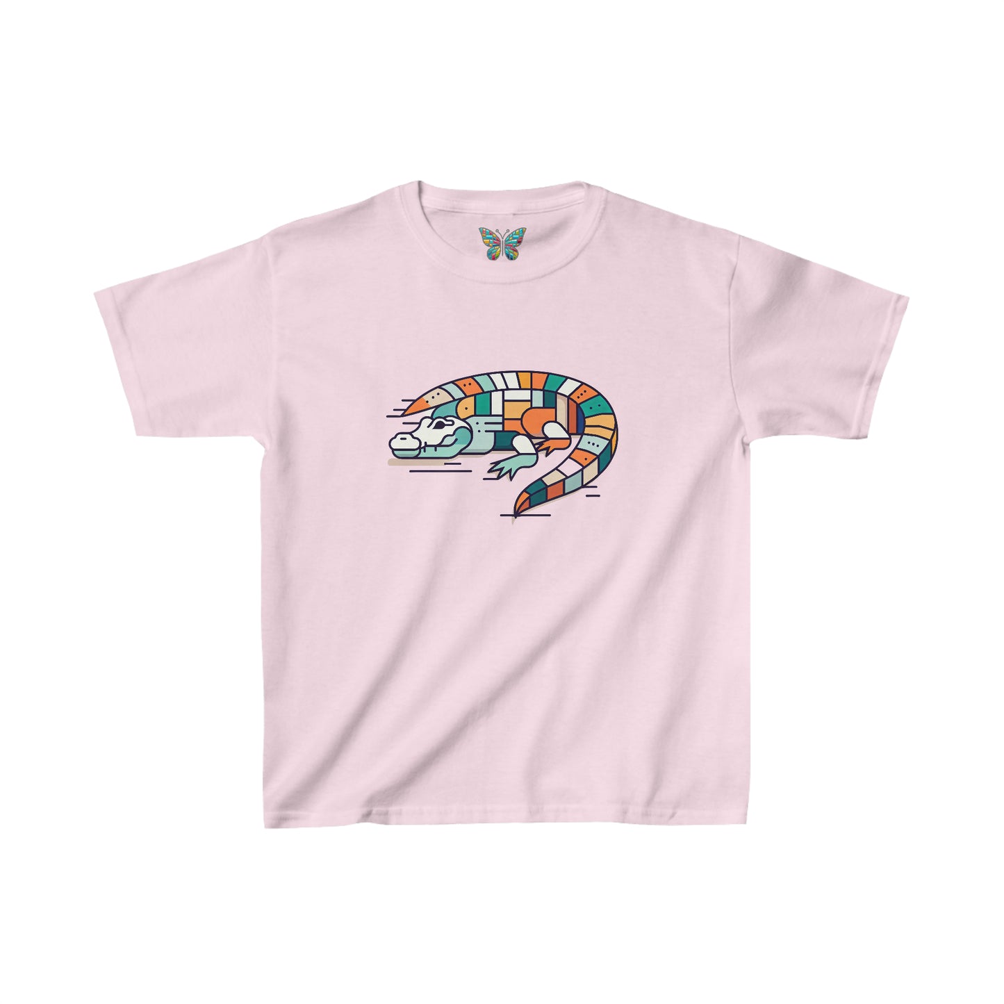 Saltwater Crocodile Blissyectic - Youth - Snazzle Tee