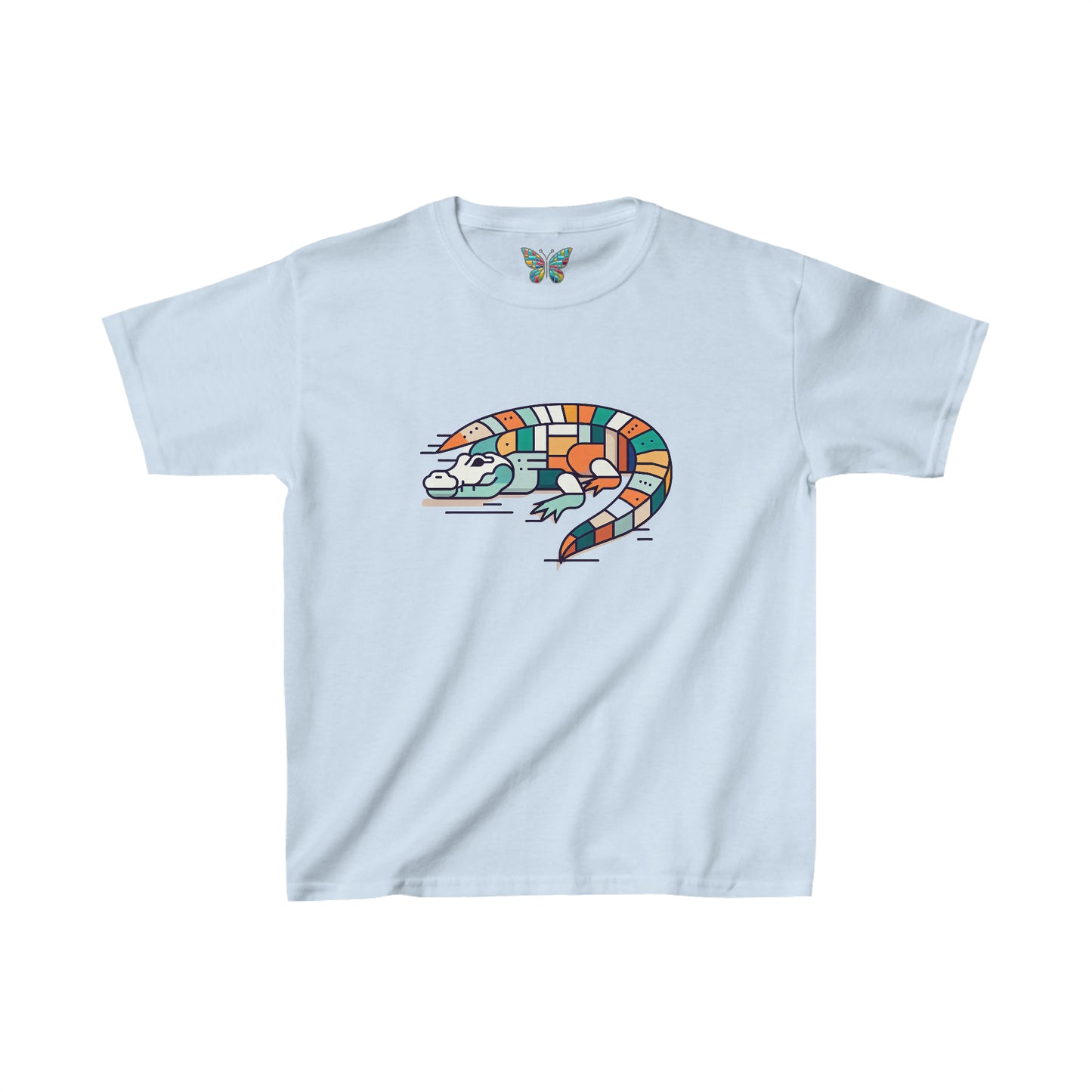 Saltwater Crocodile Blissyectic - Youth - Snazzle Tee