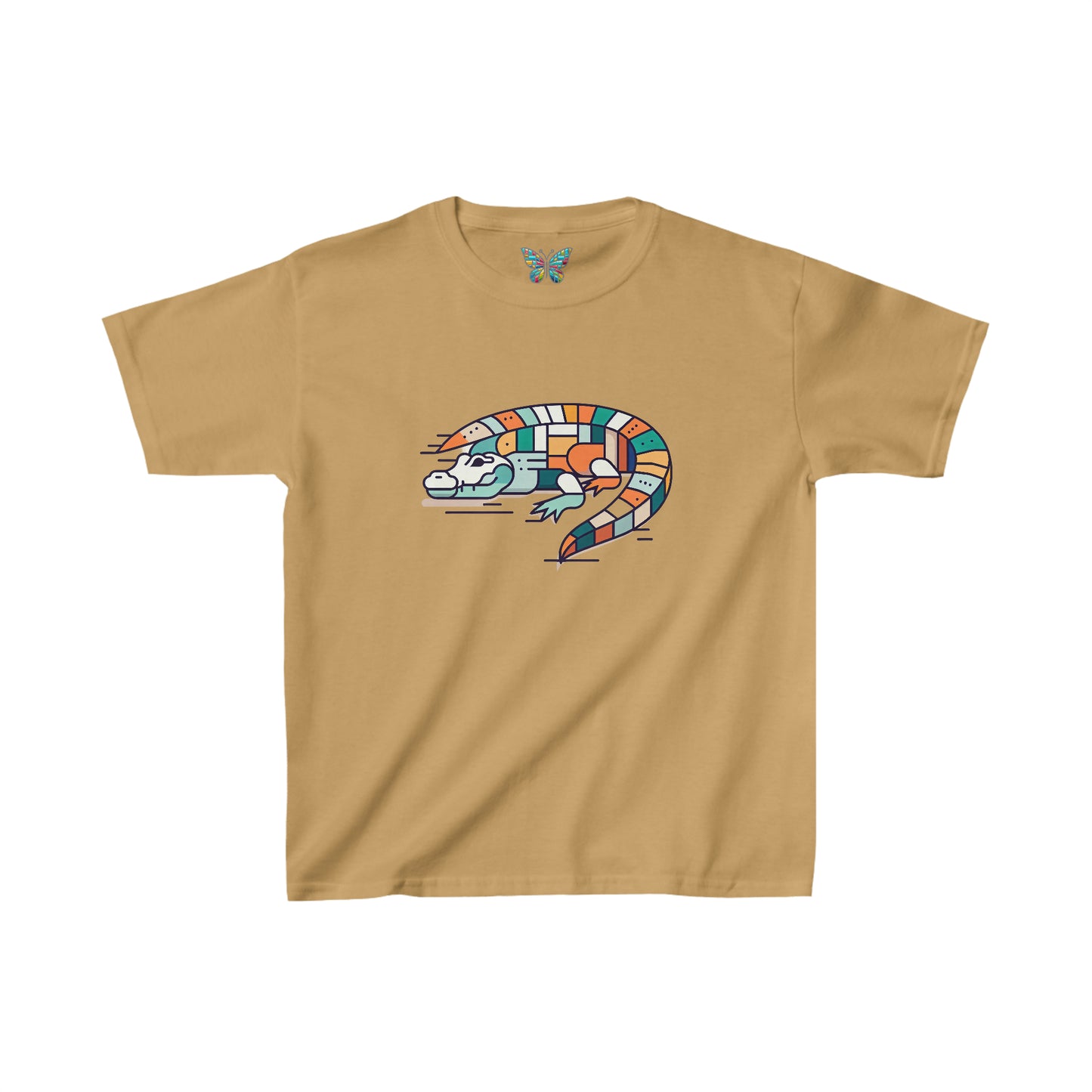 Saltwater Crocodile Blissyectic - Youth - Snazzle Tee
