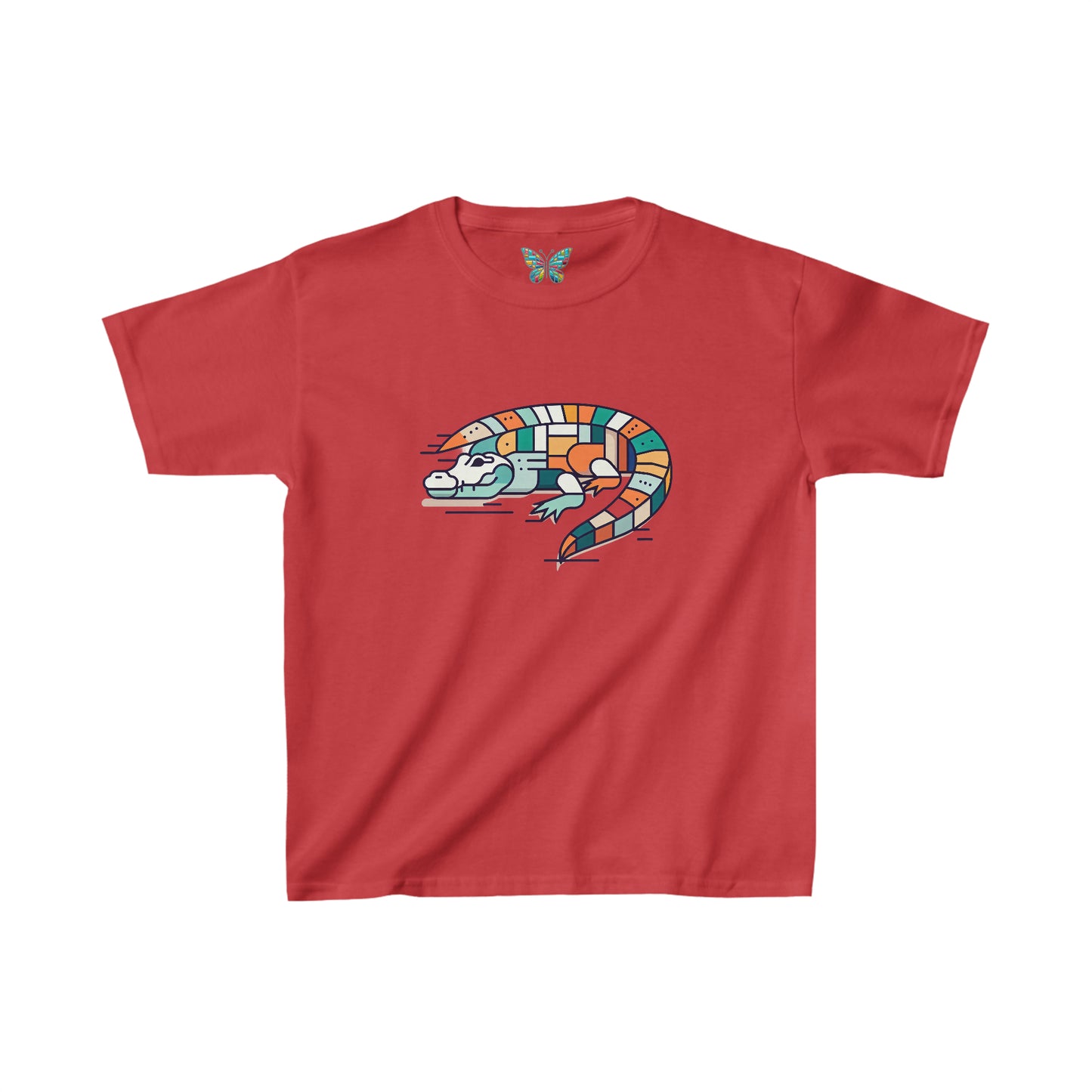 Saltwater Crocodile Blissyectic - Youth - Snazzle Tee