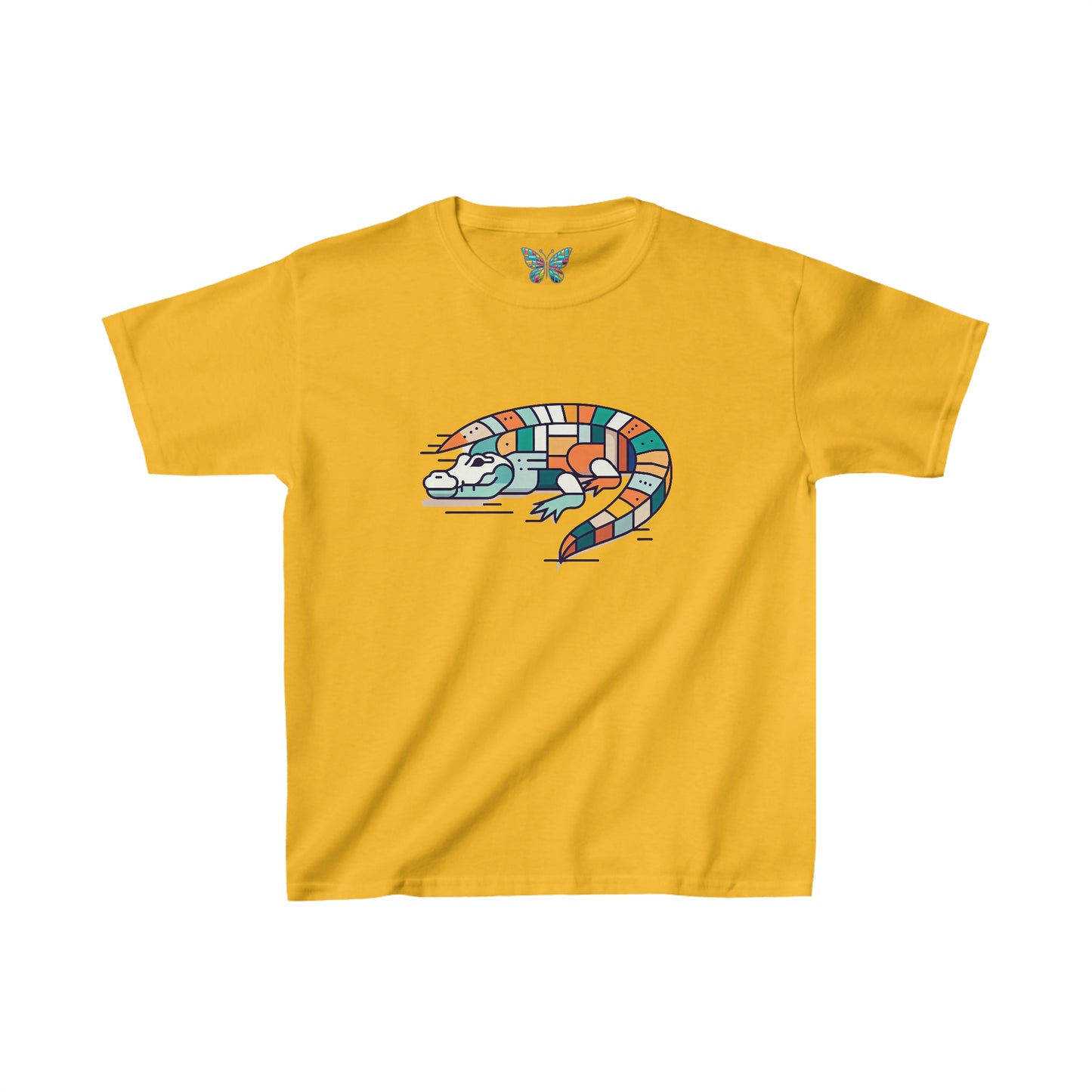 Saltwater Crocodile Blissyectic - Youth - Snazzle Tee