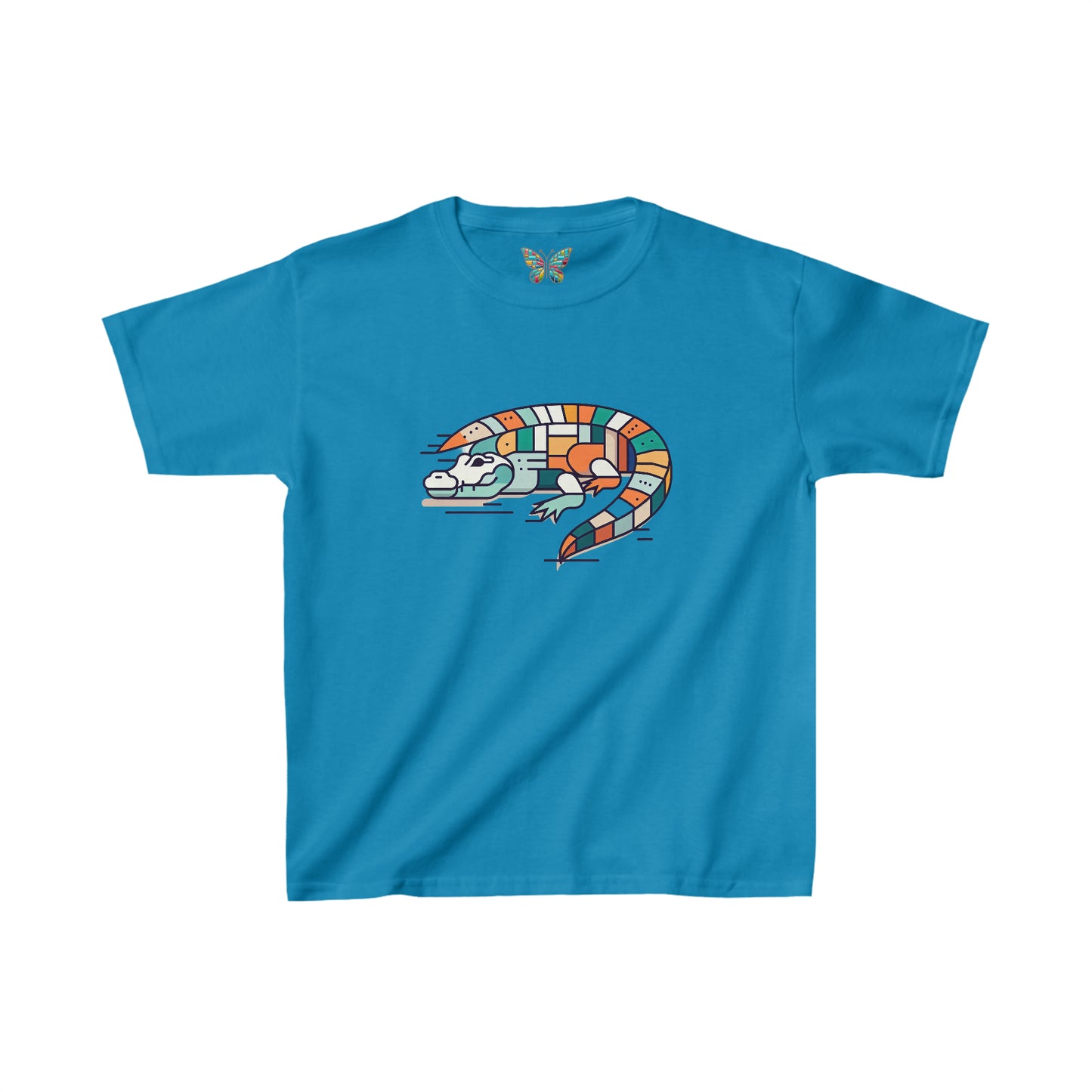 Saltwater Crocodile Blissyectic - Youth - Snazzle Tee