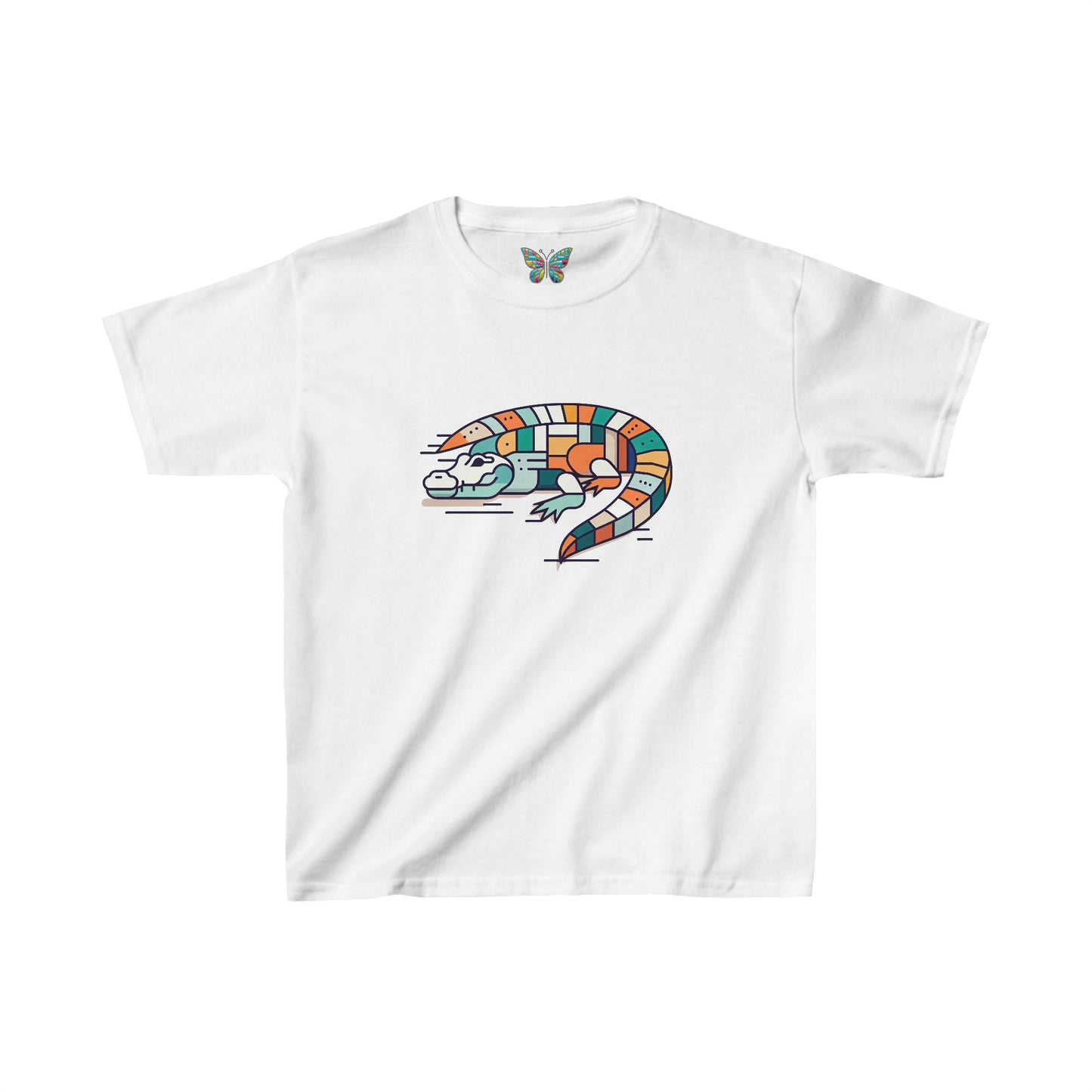 Saltwater Crocodile Blissyectic - Youth - Snazzle Tee