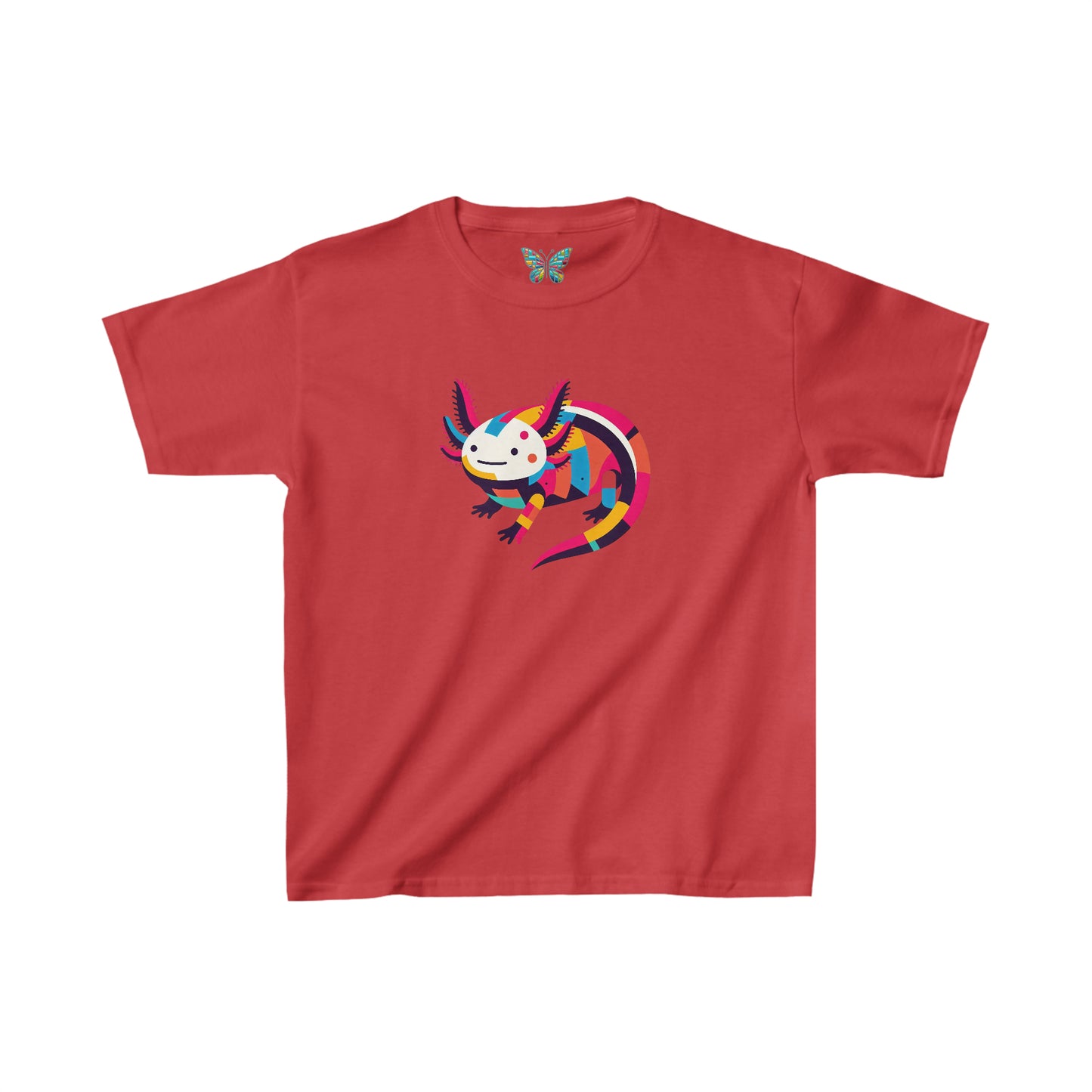 Axolotl Quirklarity - Youth - Snazzle Tee