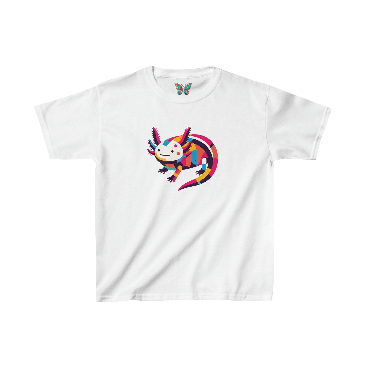 Axolotl Quirklarity - Youth - Snazzle Tee