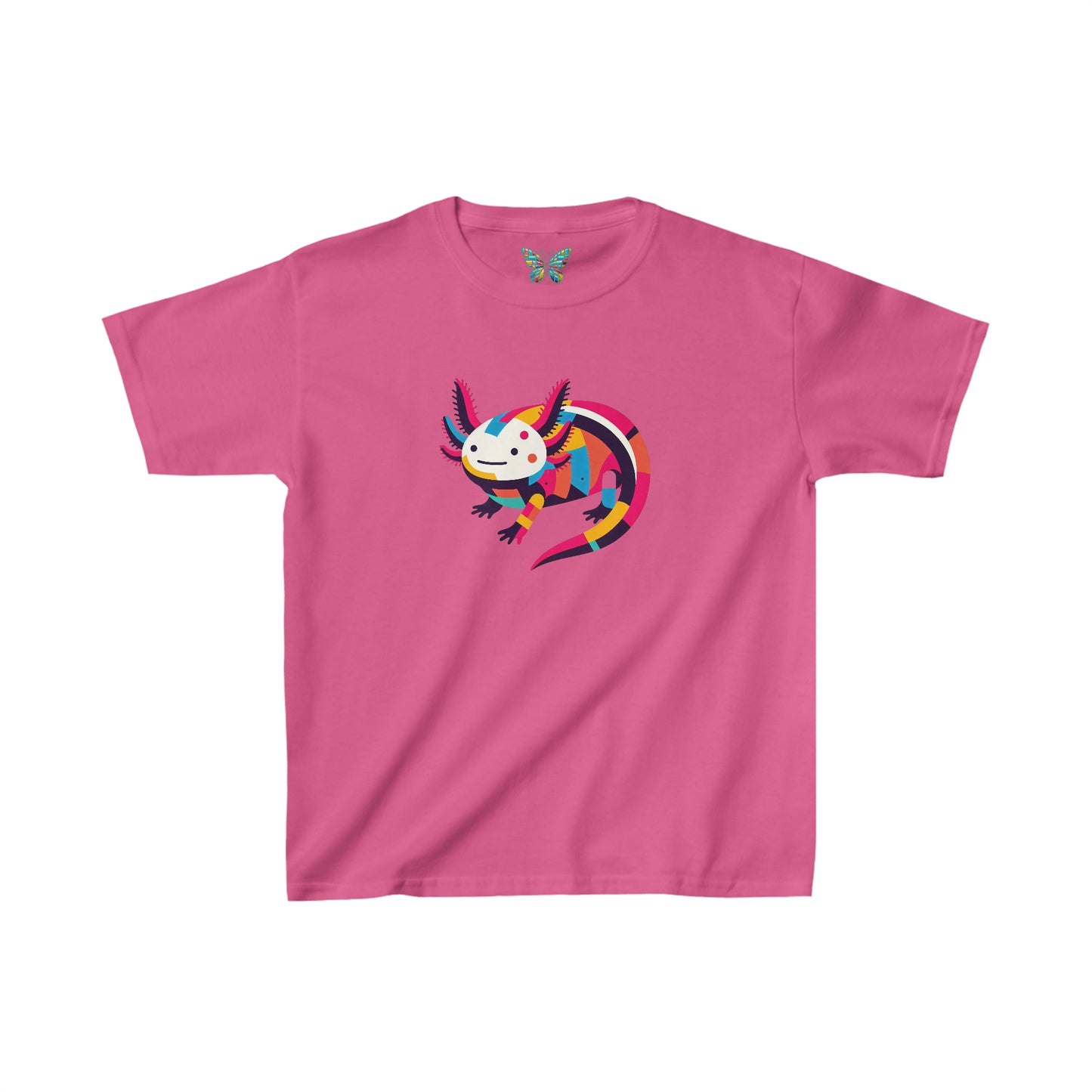 Axolotl Quirklarity - Youth - Snazzle Tee