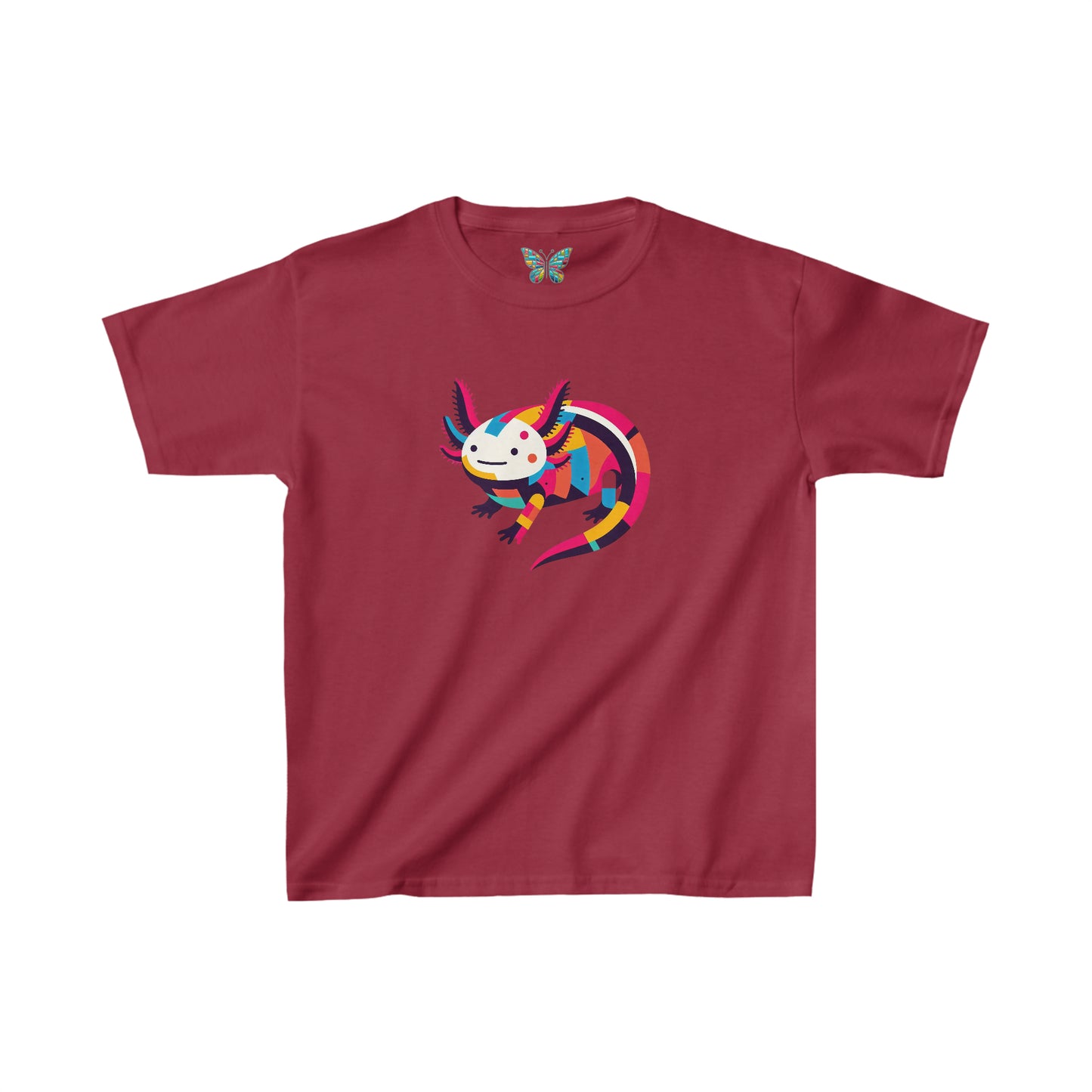 Axolotl Quirklarity - Youth - Snazzle Tee