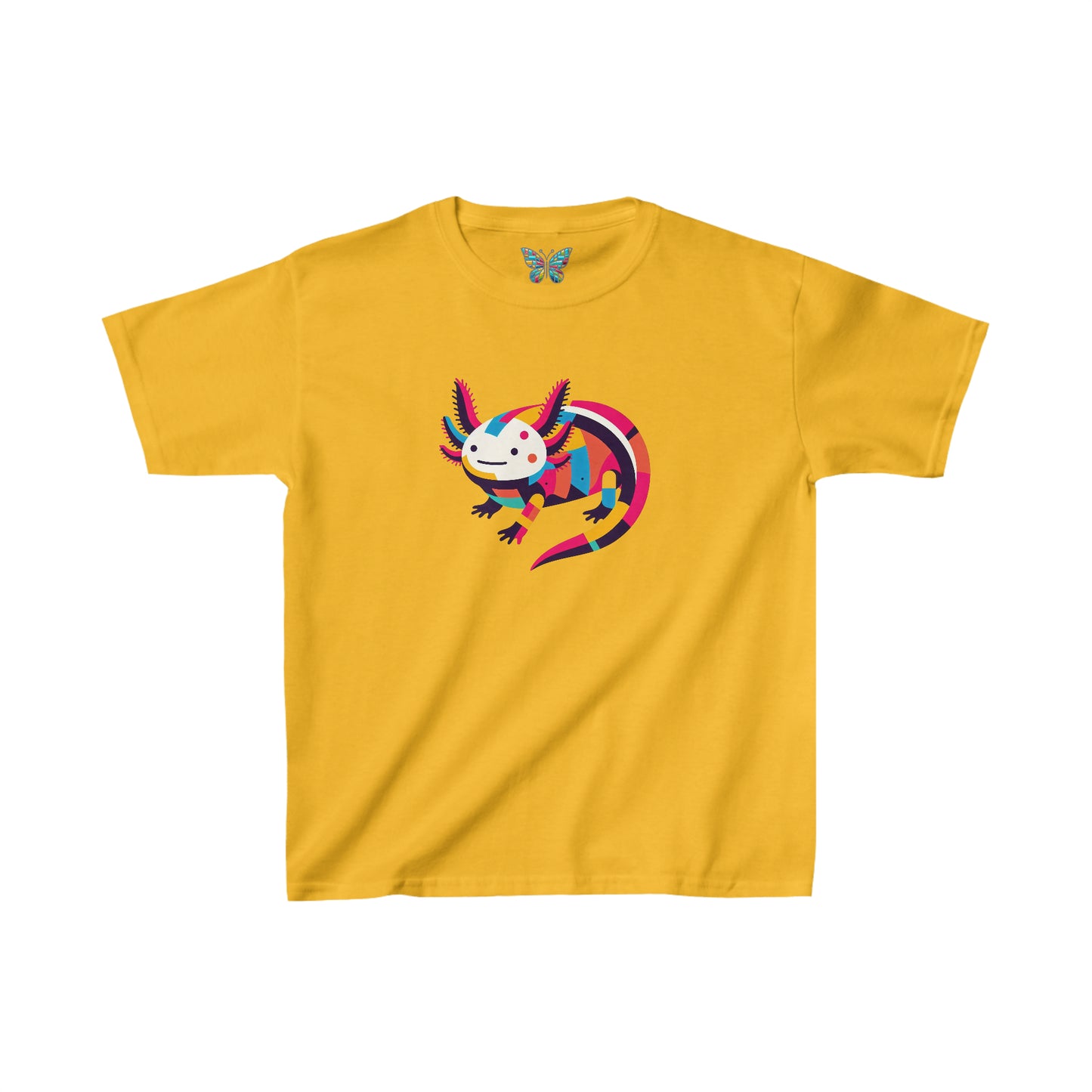 Axolotl Quirklarity - Youth - Snazzle Tee