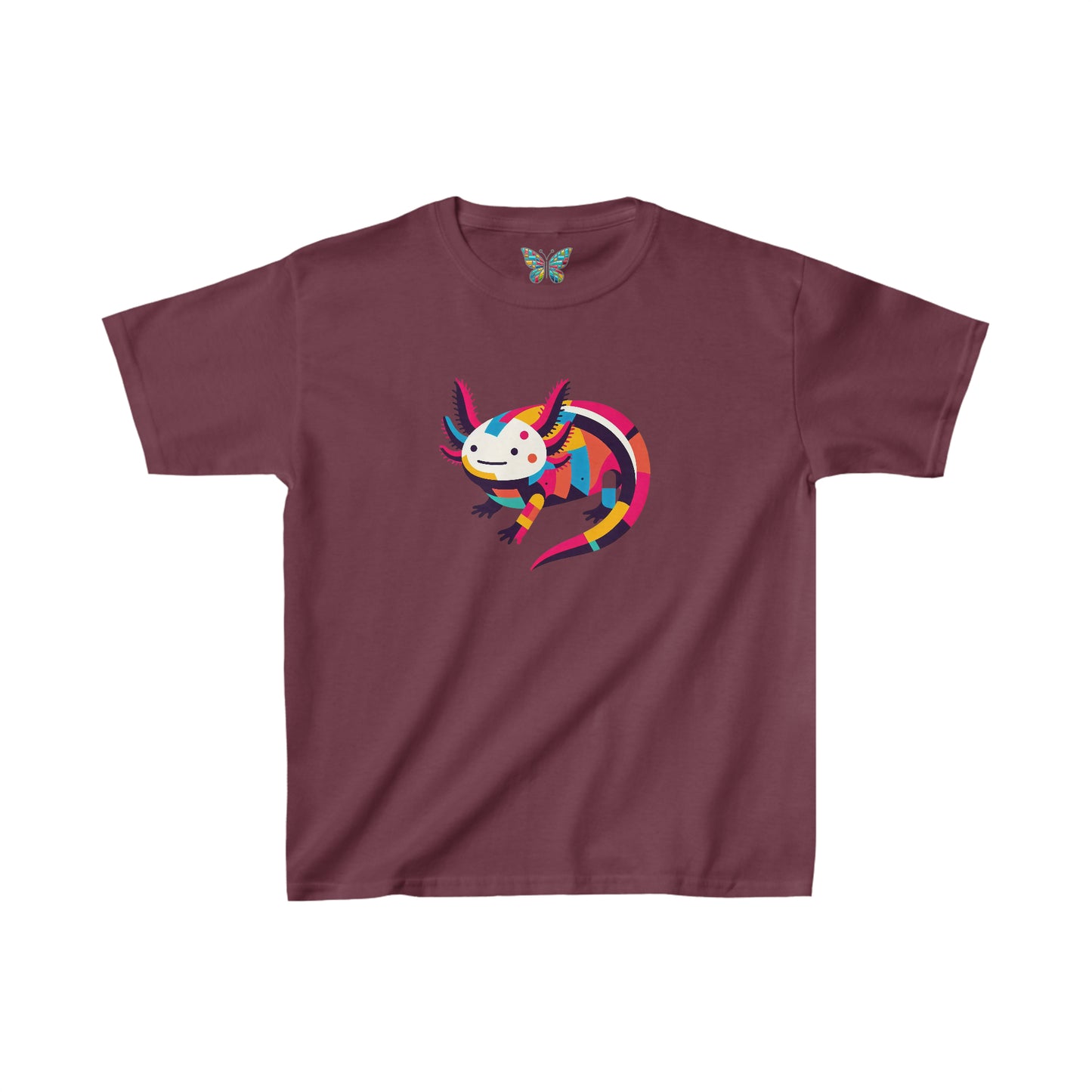 Axolotl Quirklarity - Youth - Snazzle Tee