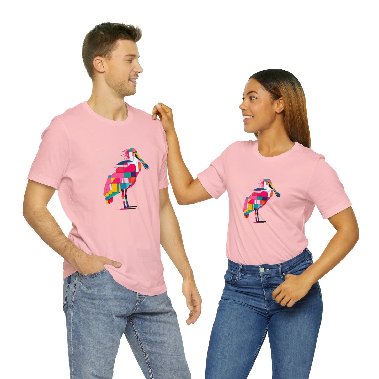 Roseate Spoonbill Jollivex - Snazzle Tee