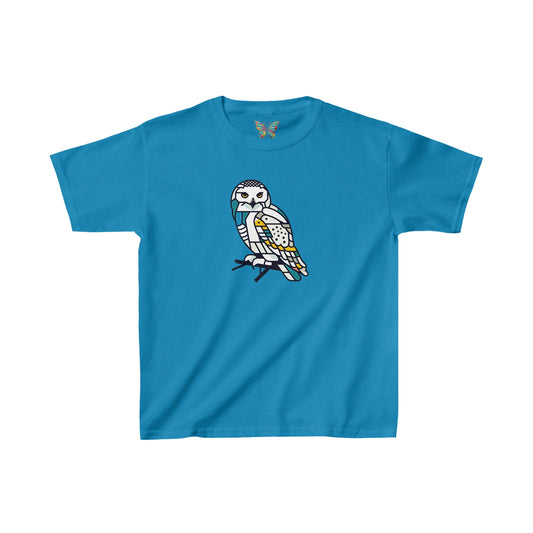 Snowy Owl Expancesthetic - Youth - Snazzle Tee