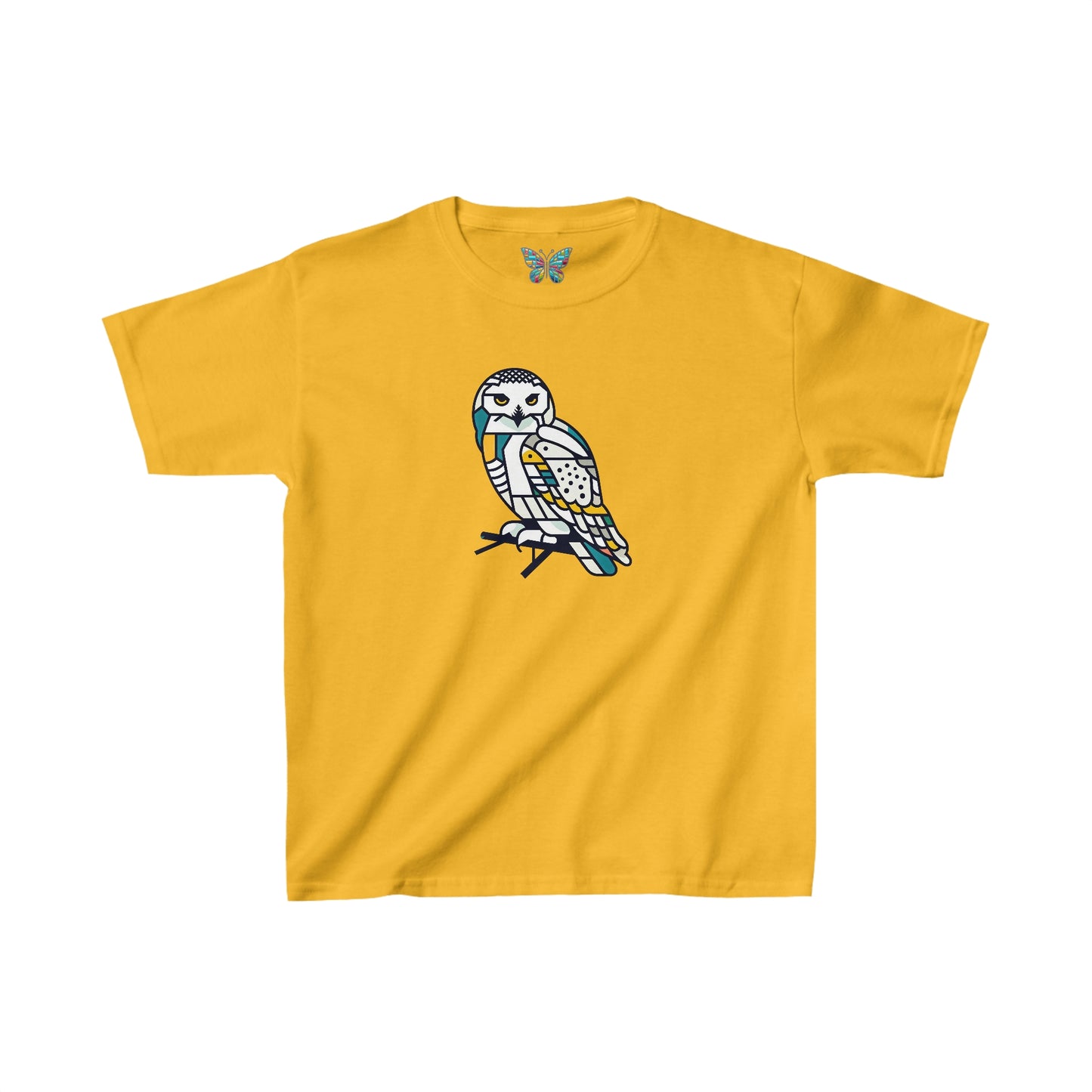 Snowy Owl Expancesthetic - Youth - Snazzle Tee
