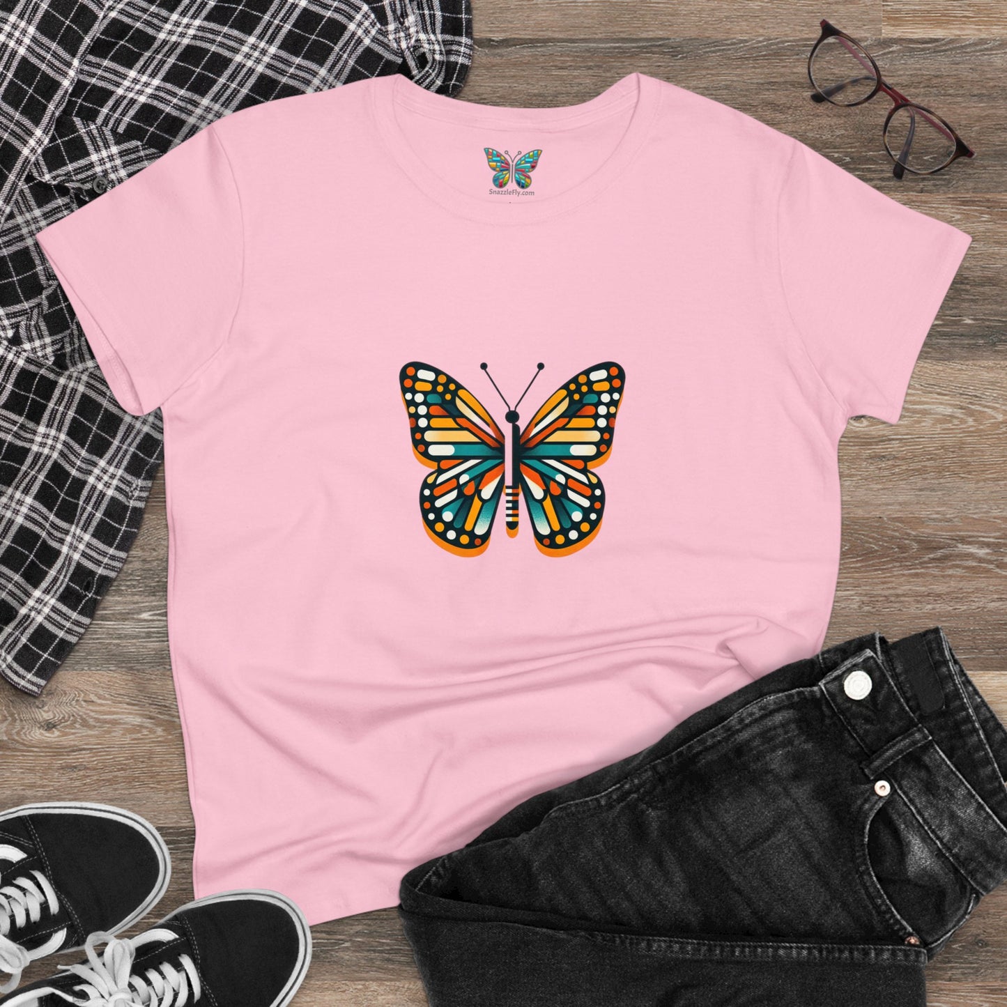 Monarch Butterfly Gleequility - Women - Snazzle Tee