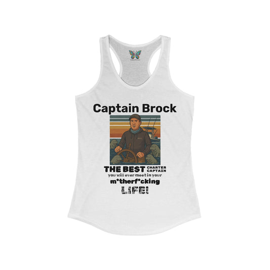 The Best Charter Captain You'll Ever Meet! - Personalizable - Women - Snazzle Tank