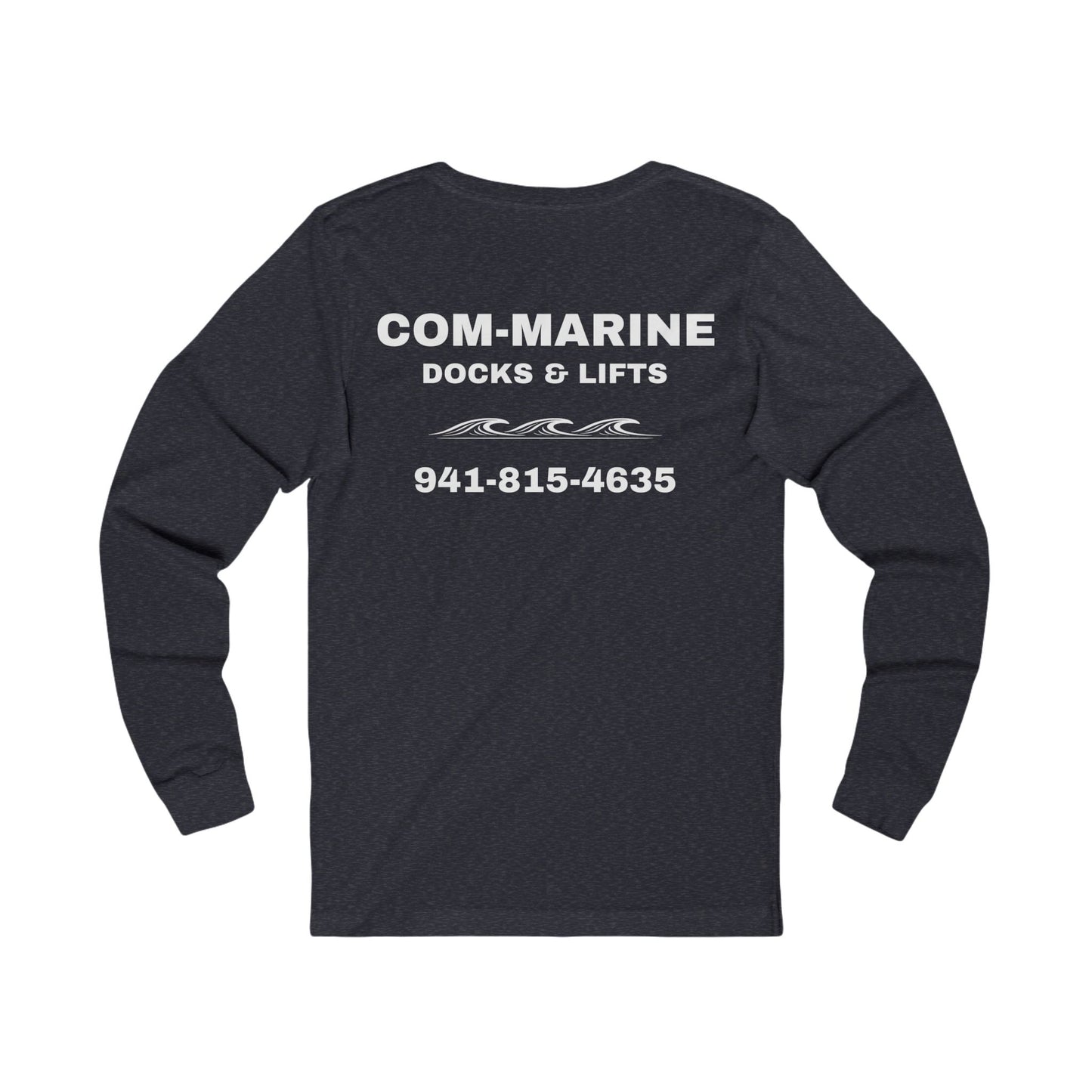 COM-MARINE - Long Sleeve - Snazzle Tee
