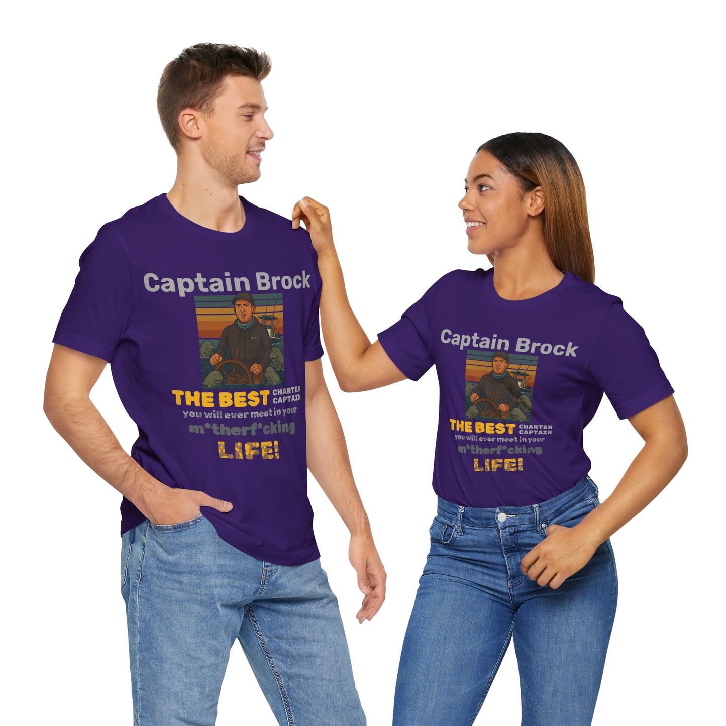 The Best Charter Captain You'll Ever Meet! - Personalizable - Snazzle Tee