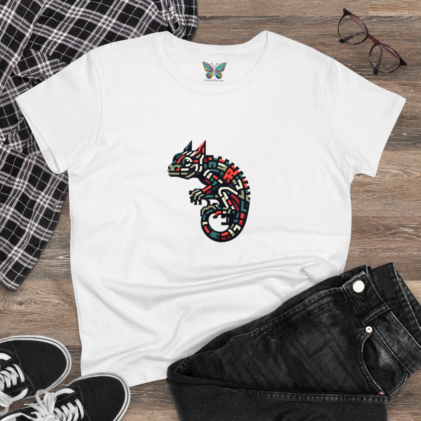 Gargoyle Gecko Jubulentra - Women - Snazzle Tee